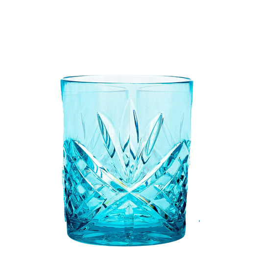 Acrylic Old Fashion Glass | Blue