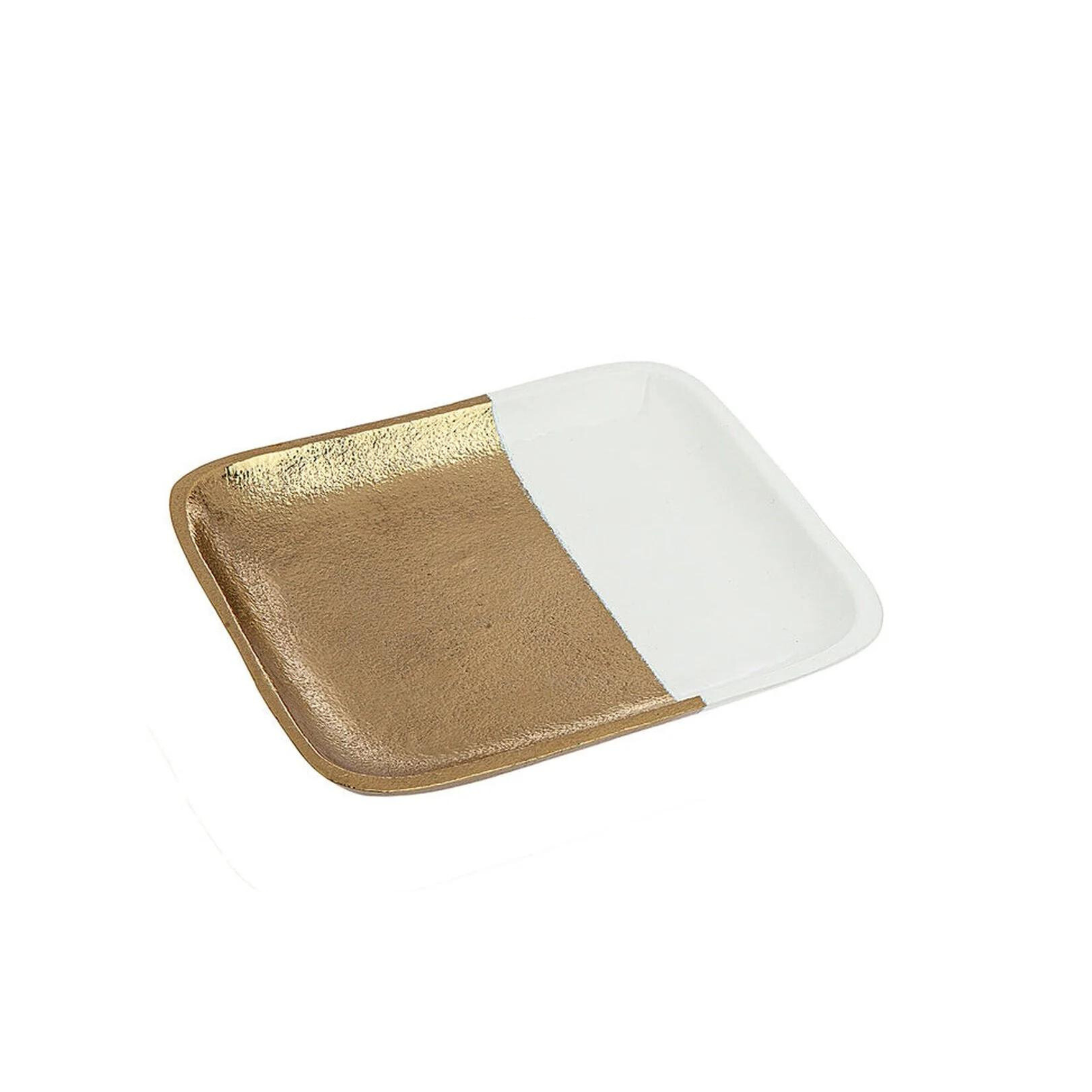 Ivory & Gold Trinket Tray