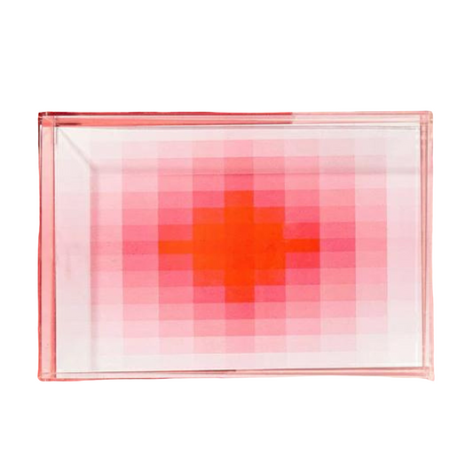 Pink Color Space Small Tray