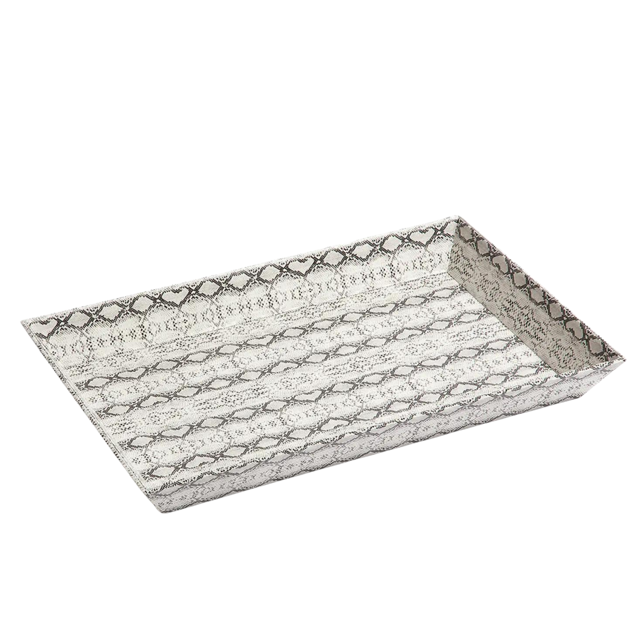 Python Leatherette Tray | Large