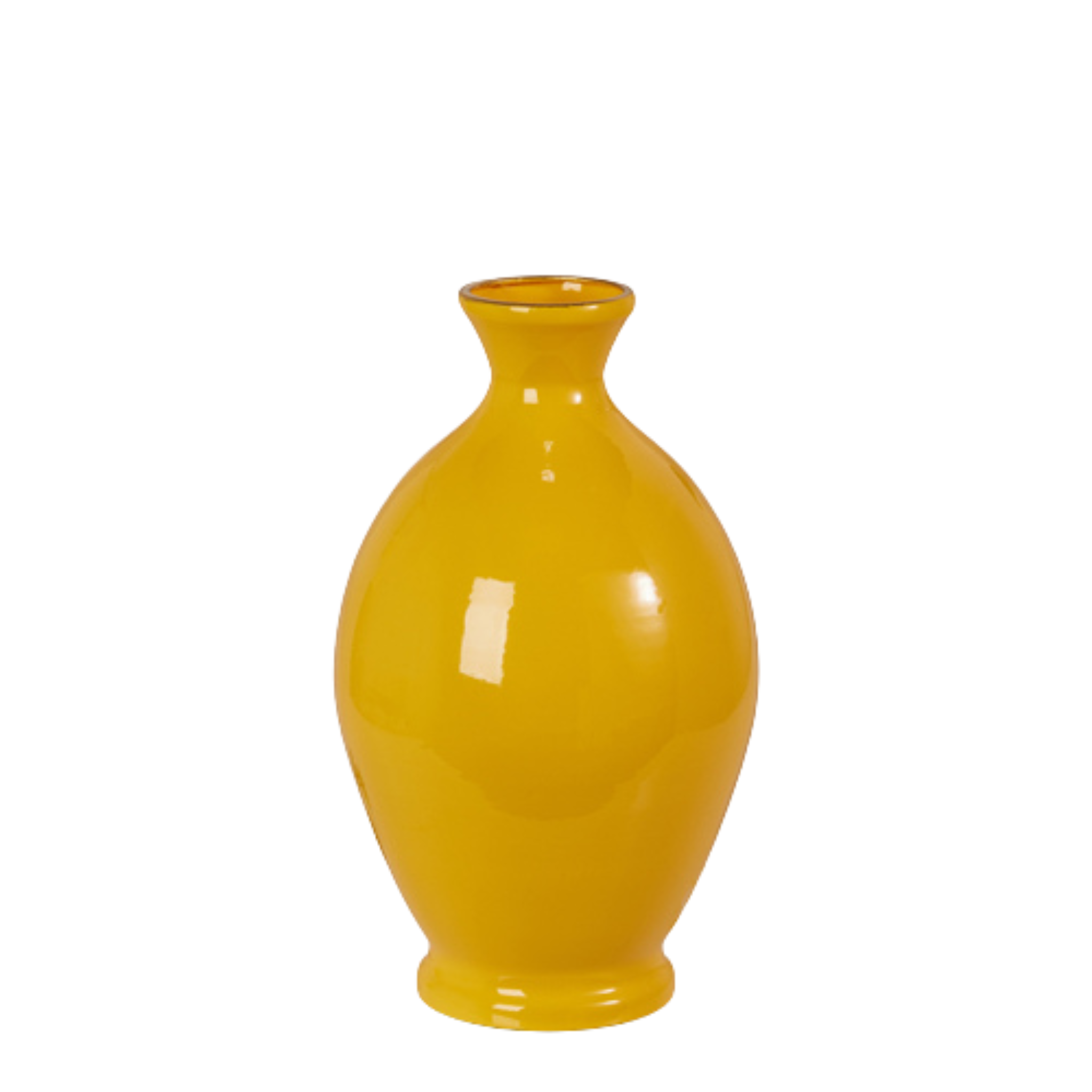 Yellow Vase - 10"