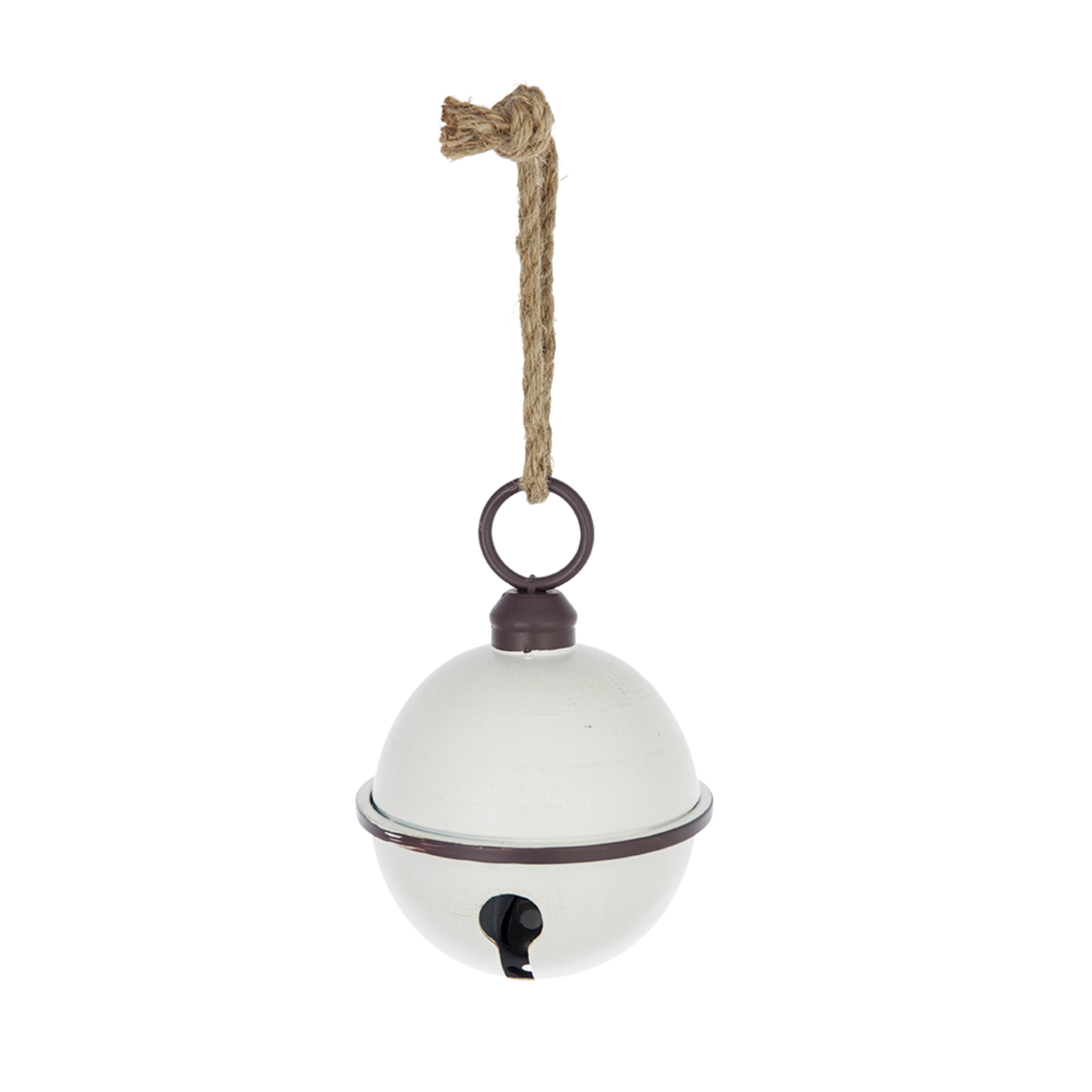 White Bell Ornament | 7"