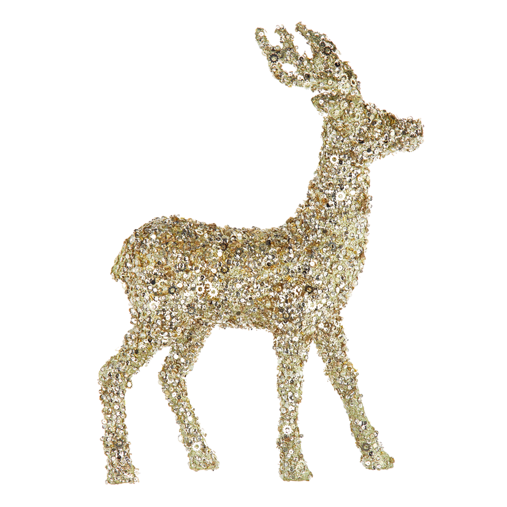 Sparkly Standing Deer