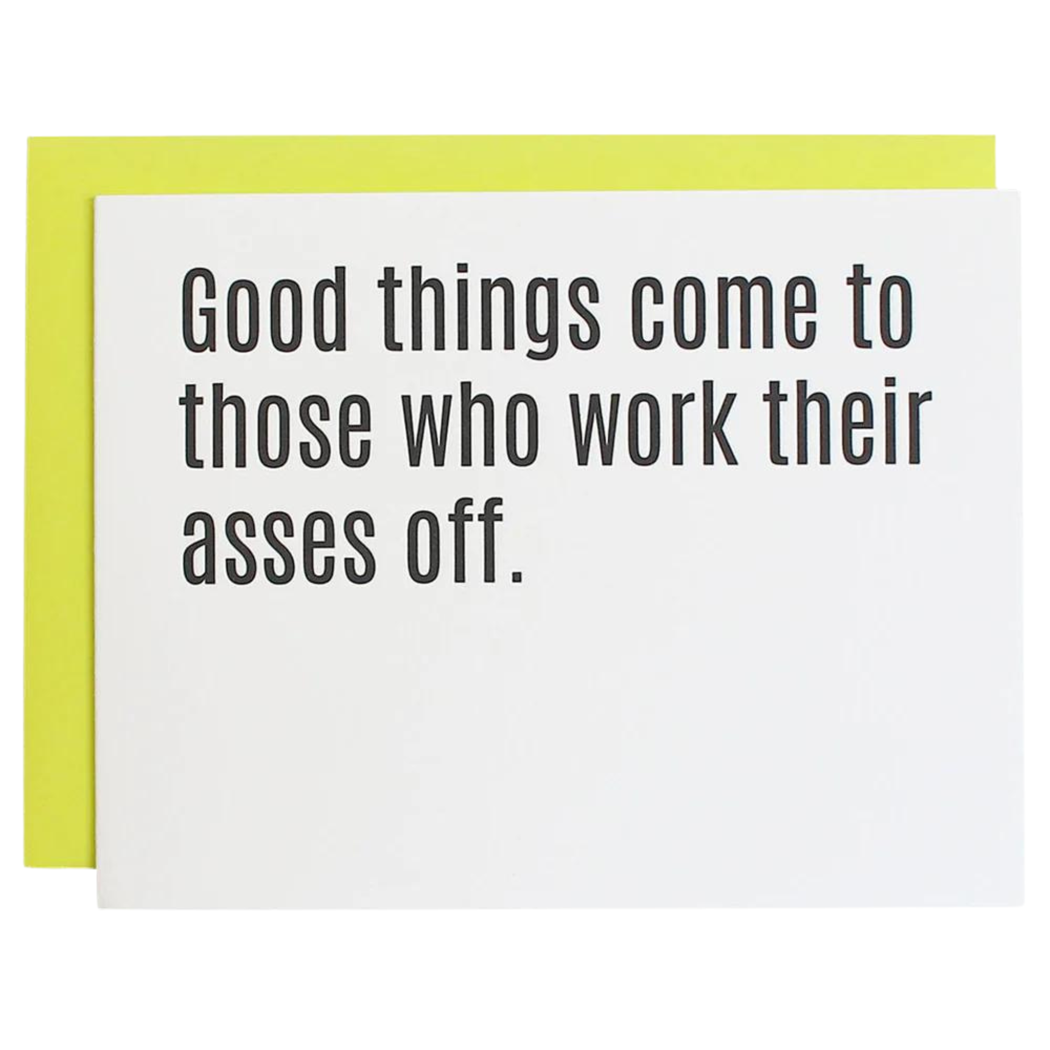 Good Things Come Greeting Card