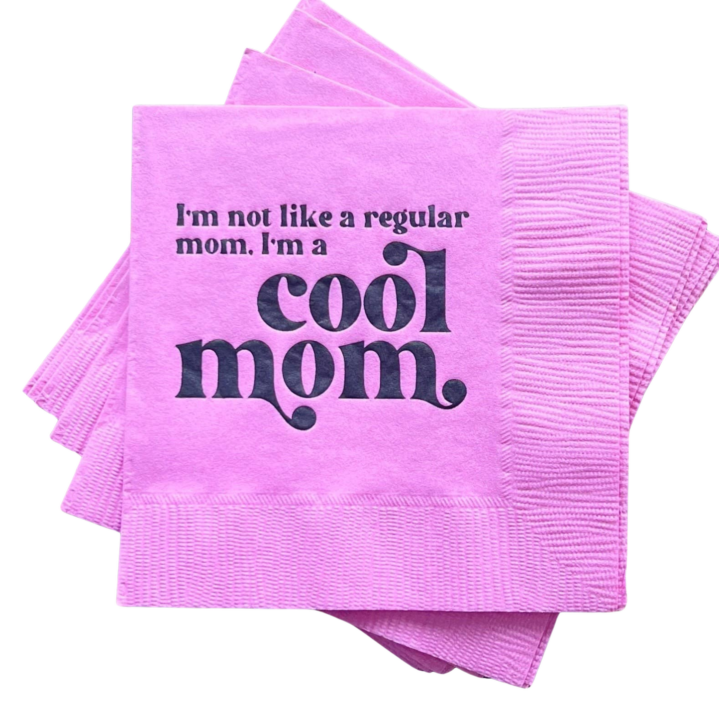 Cool Mom Cocktail Napkins