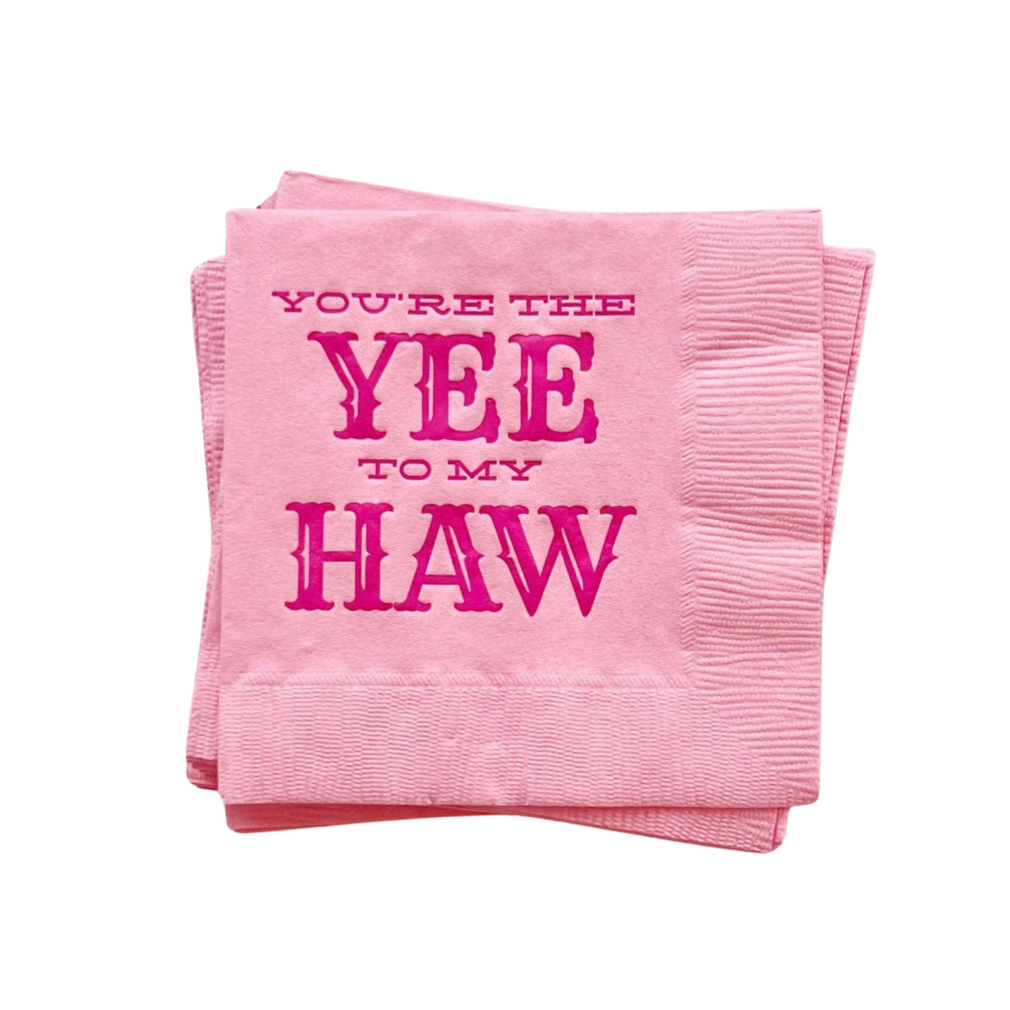 Yee Haw Cocktail Napkins