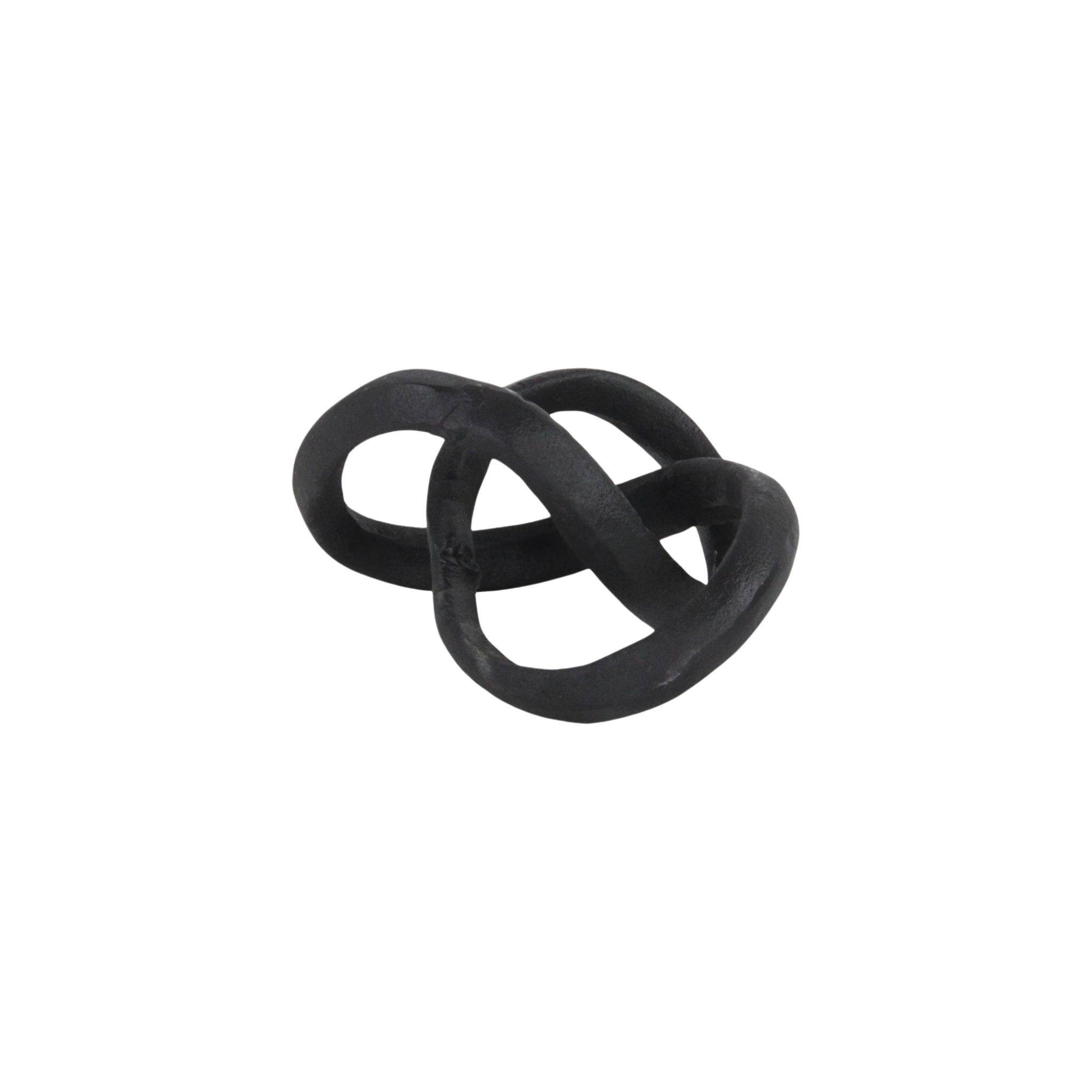 Kompo Modern Abstract Infinite Knot Décor | Black