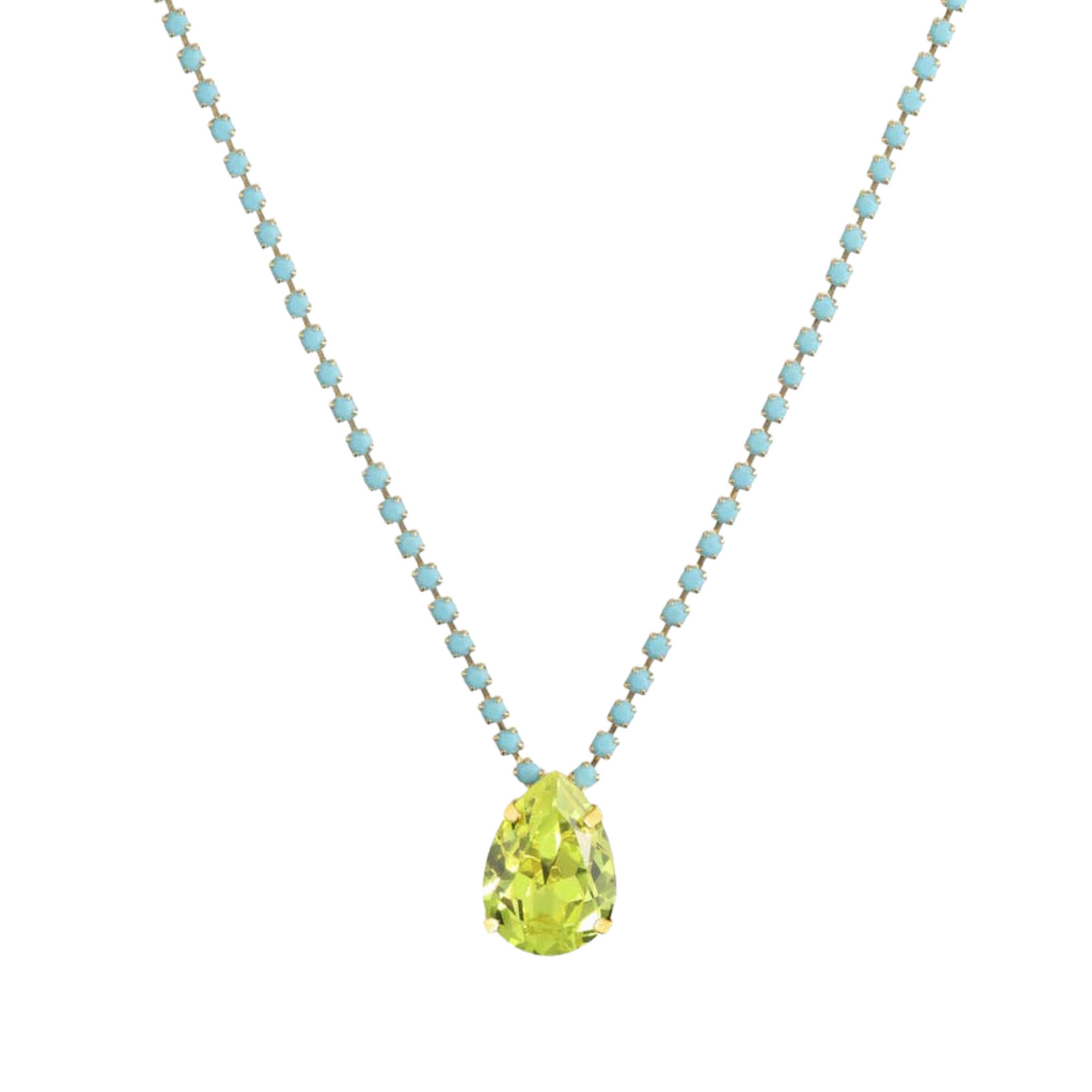 Milli Necklace | Chartreuse