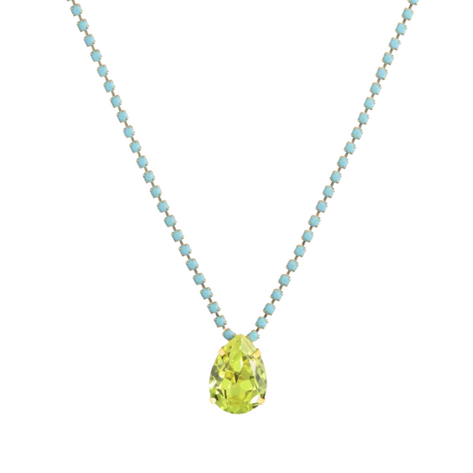 Milli Necklace | Chartreuse