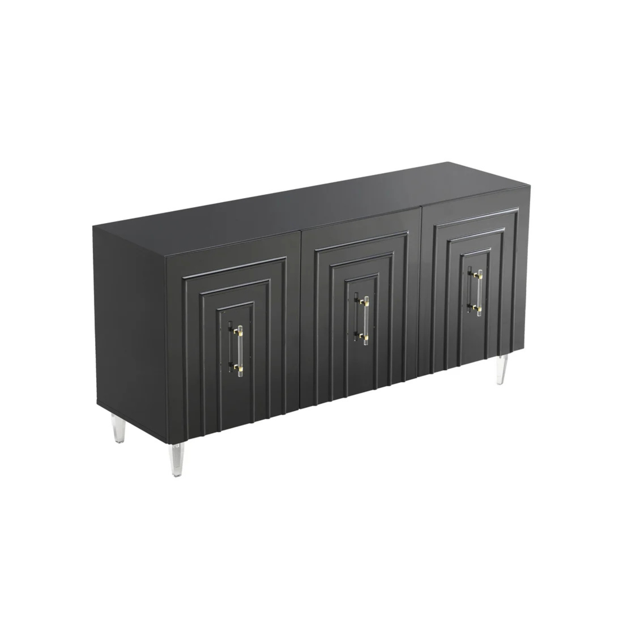 Famke Lacquer Buffet | Black