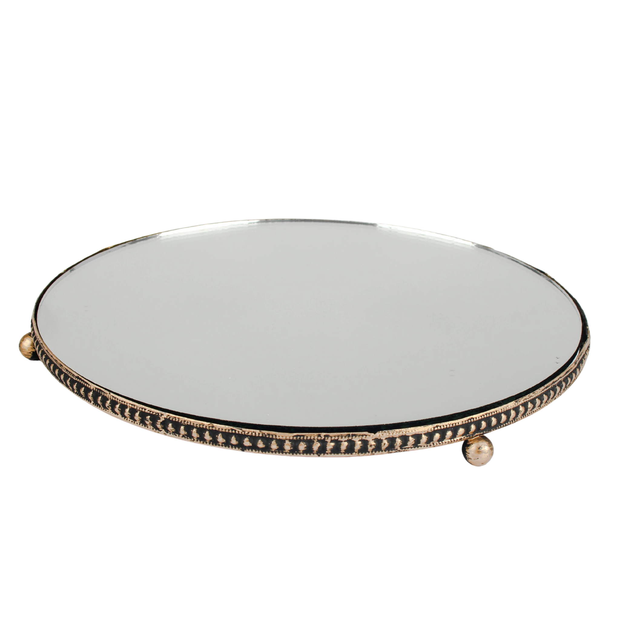 Gold Mirror Tray