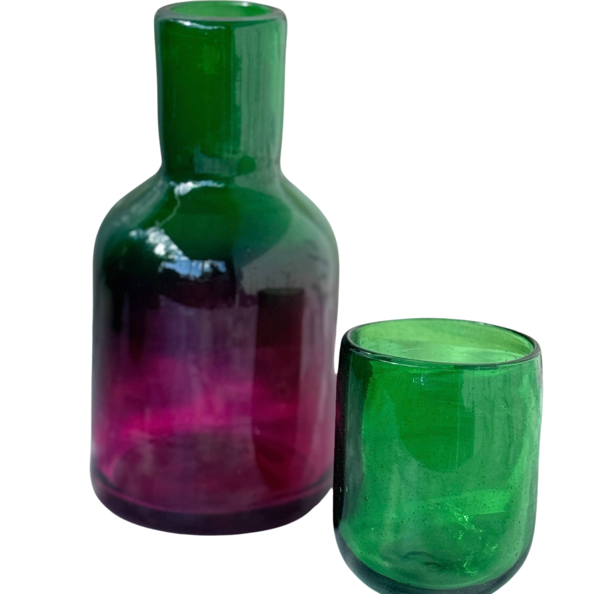 Fiushaverde Glass Carafe Bottle Set