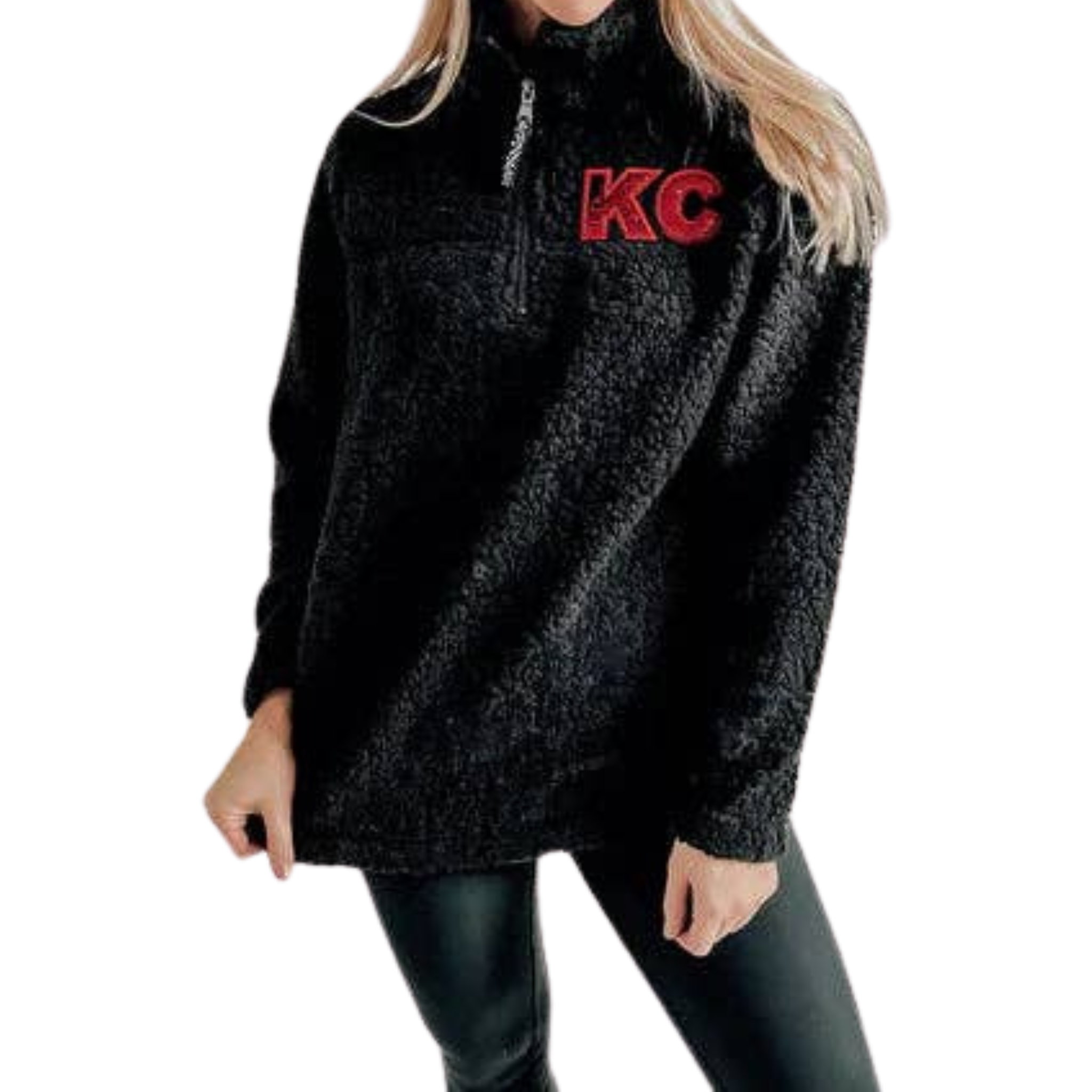 KC Sequin Sherpa | Black