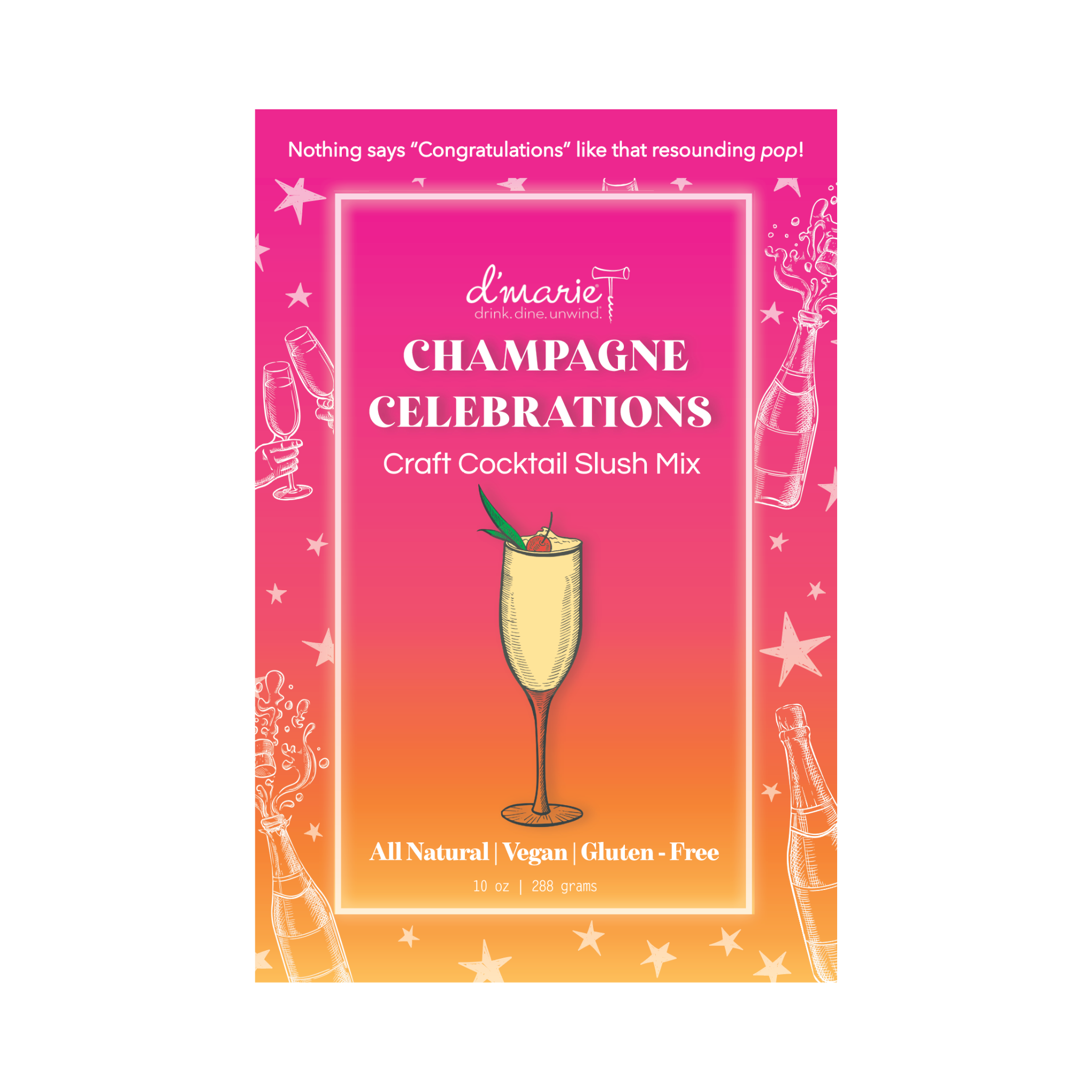 The Bachelorette Collection | Champagne Celebration Slush Mix