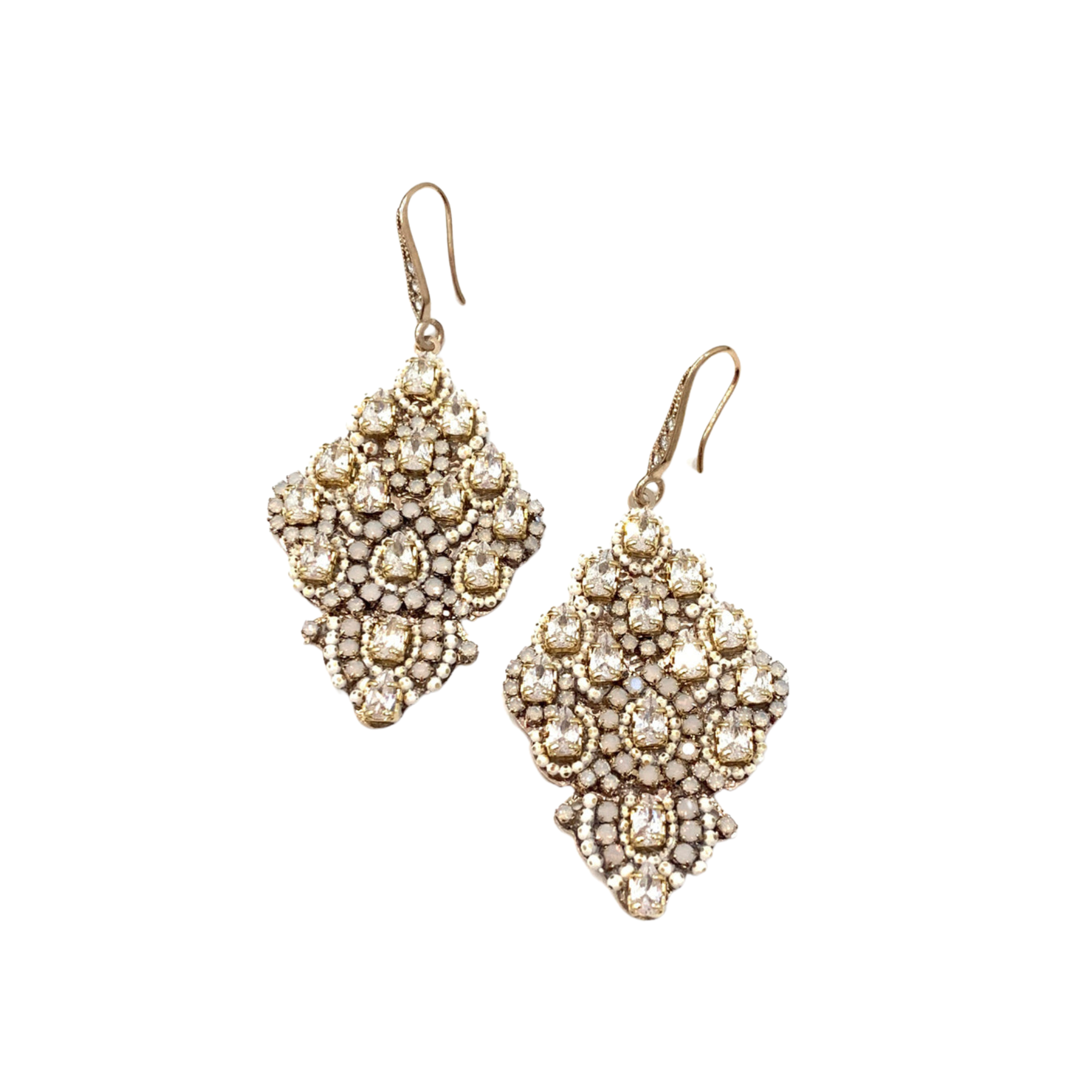 Victoria Drop Earrings | Ivory