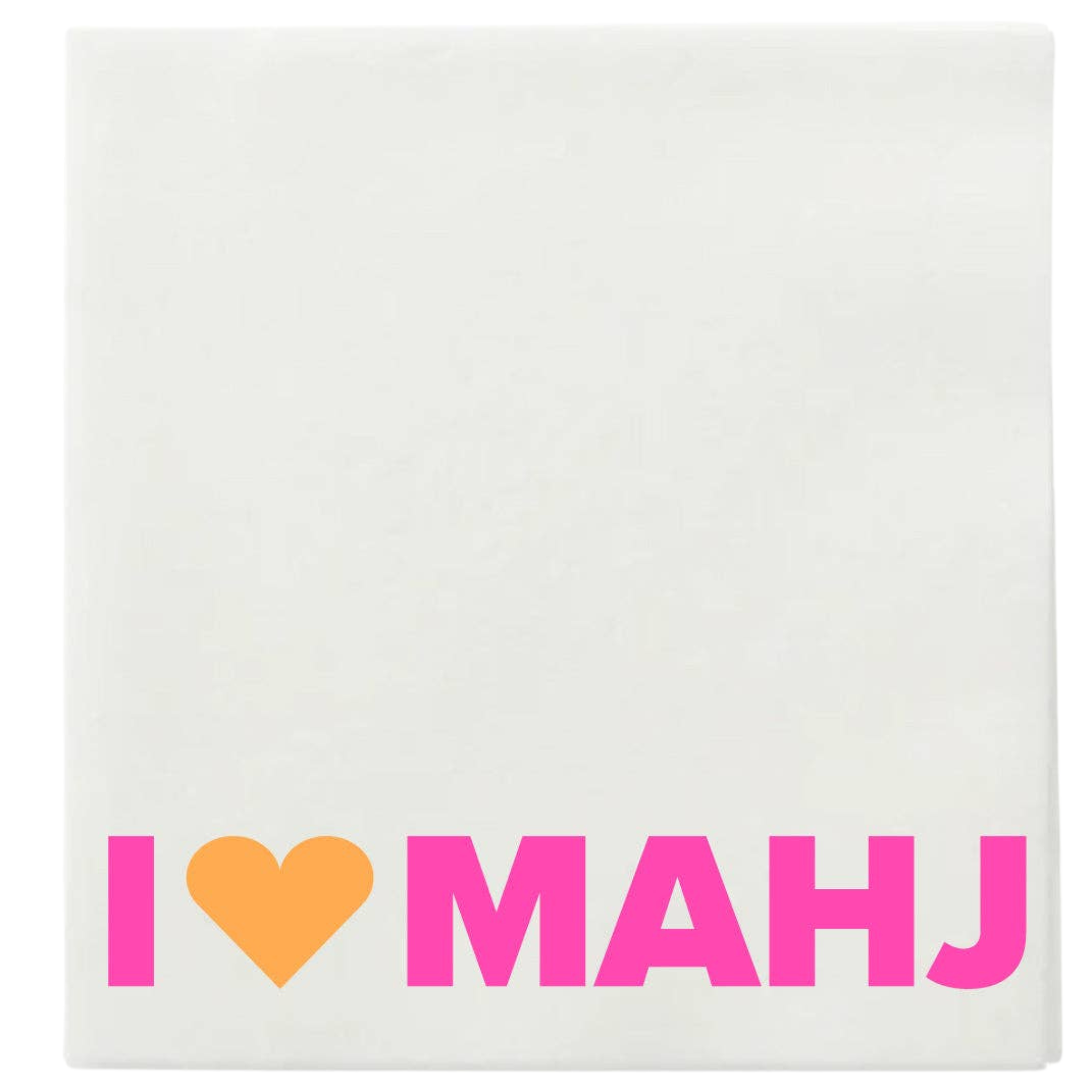 I Heart Mahj Cocktail Napkins