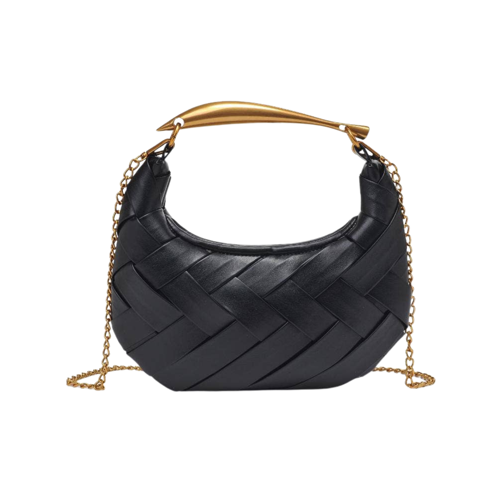 Ursula Woven Crossbody | Black