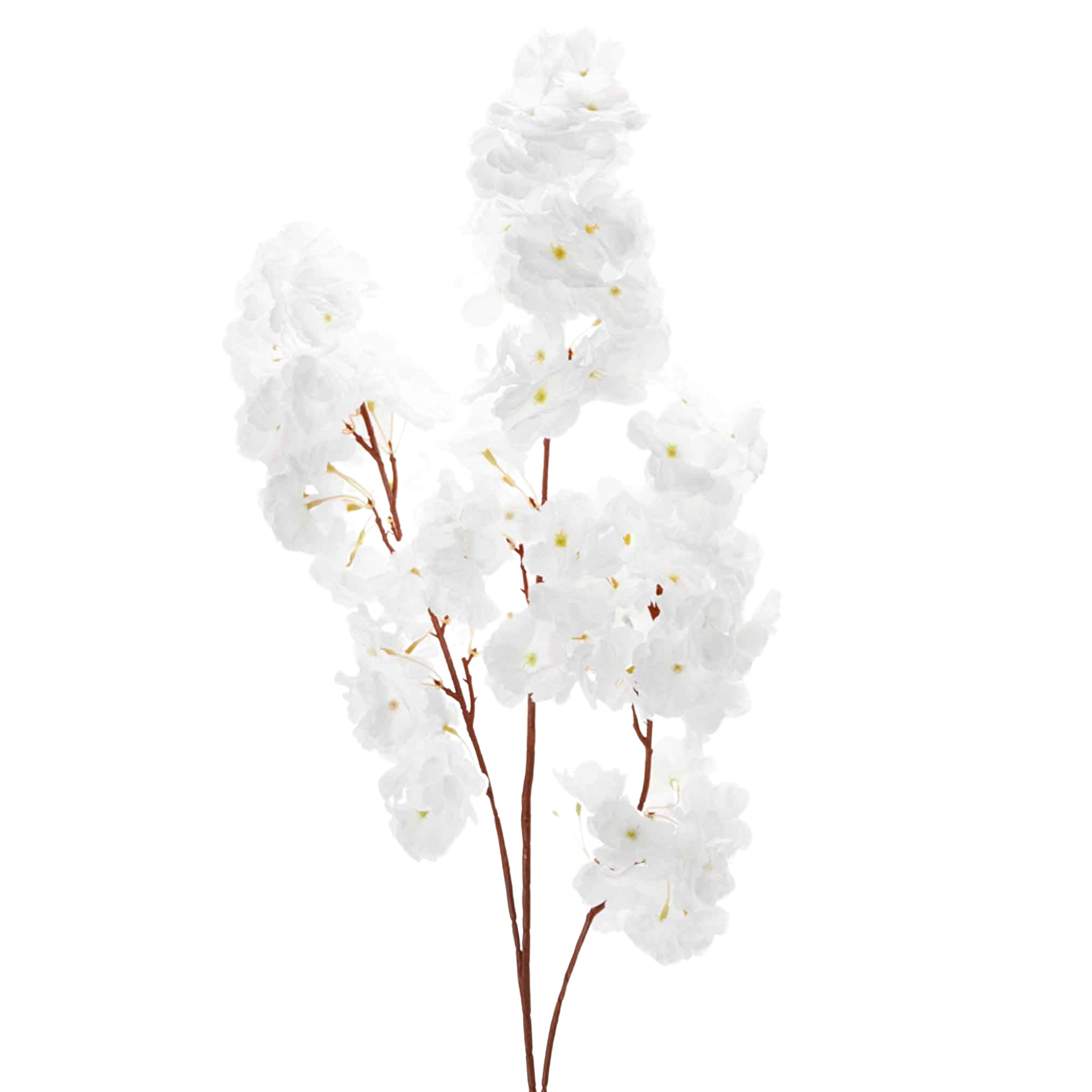 Artificial Cherry Blossom Branch | White