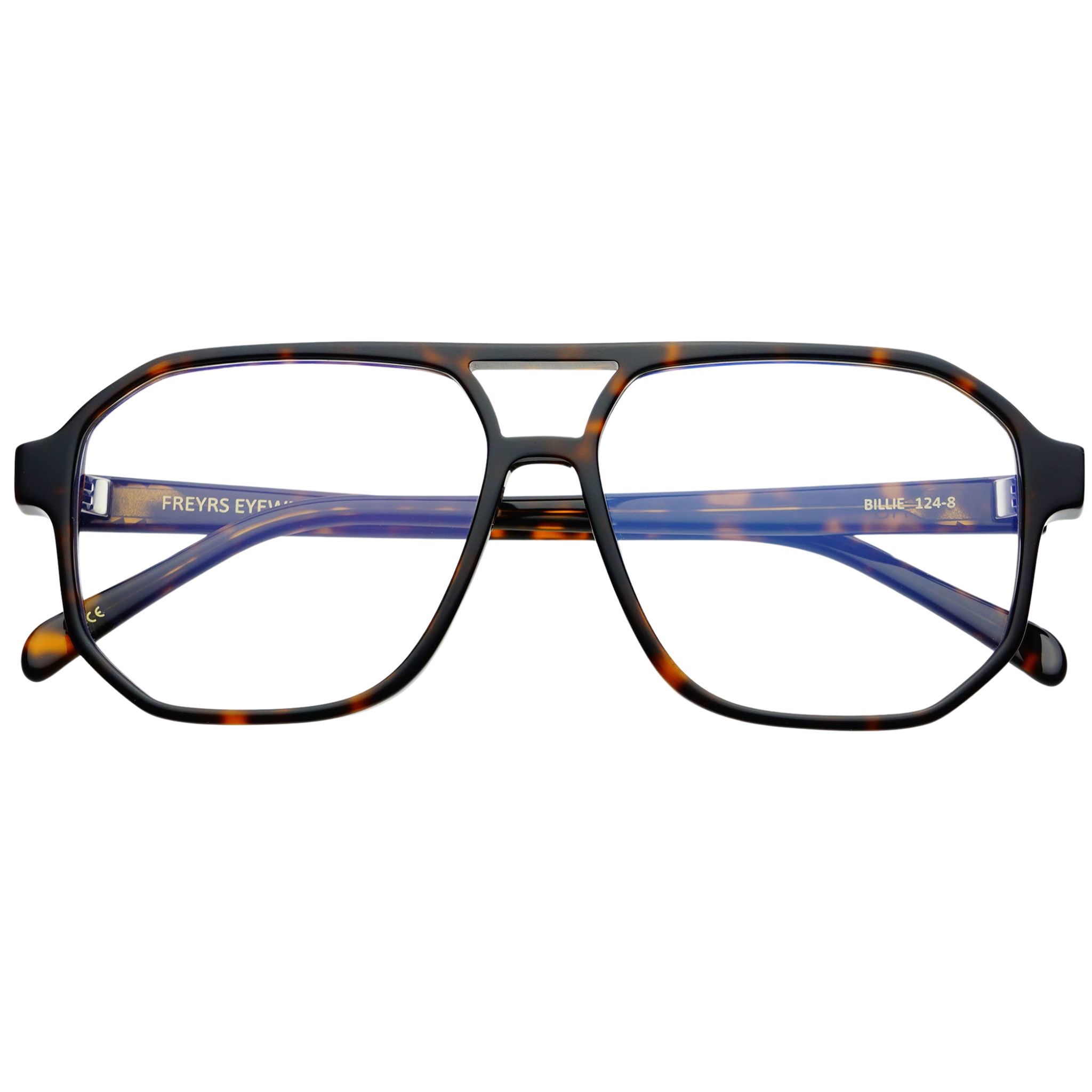 Billie Blue Light Reading Glasses Unisex | Dark Tortoise | +2