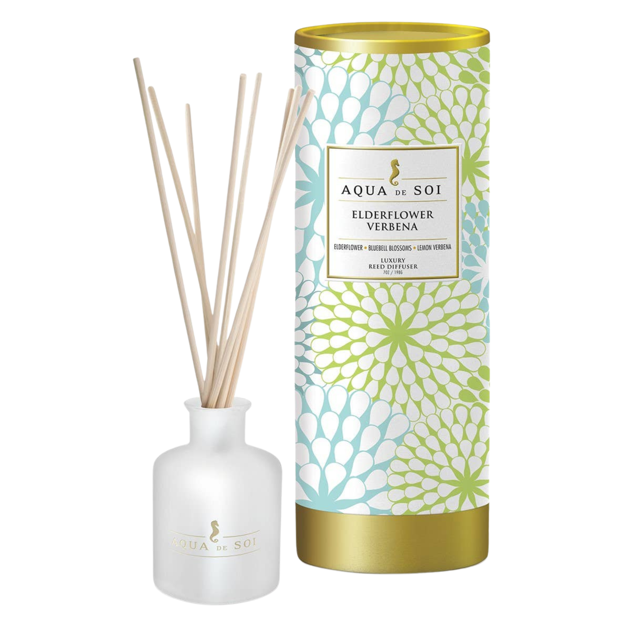 Elderflower Verbena 7oz Luxe Reed Diffuser