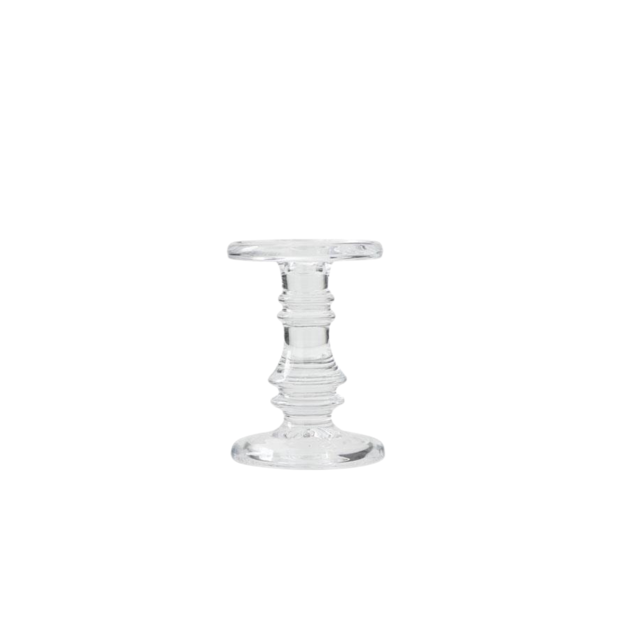 Short Glass Candleholders | 3 Sizes