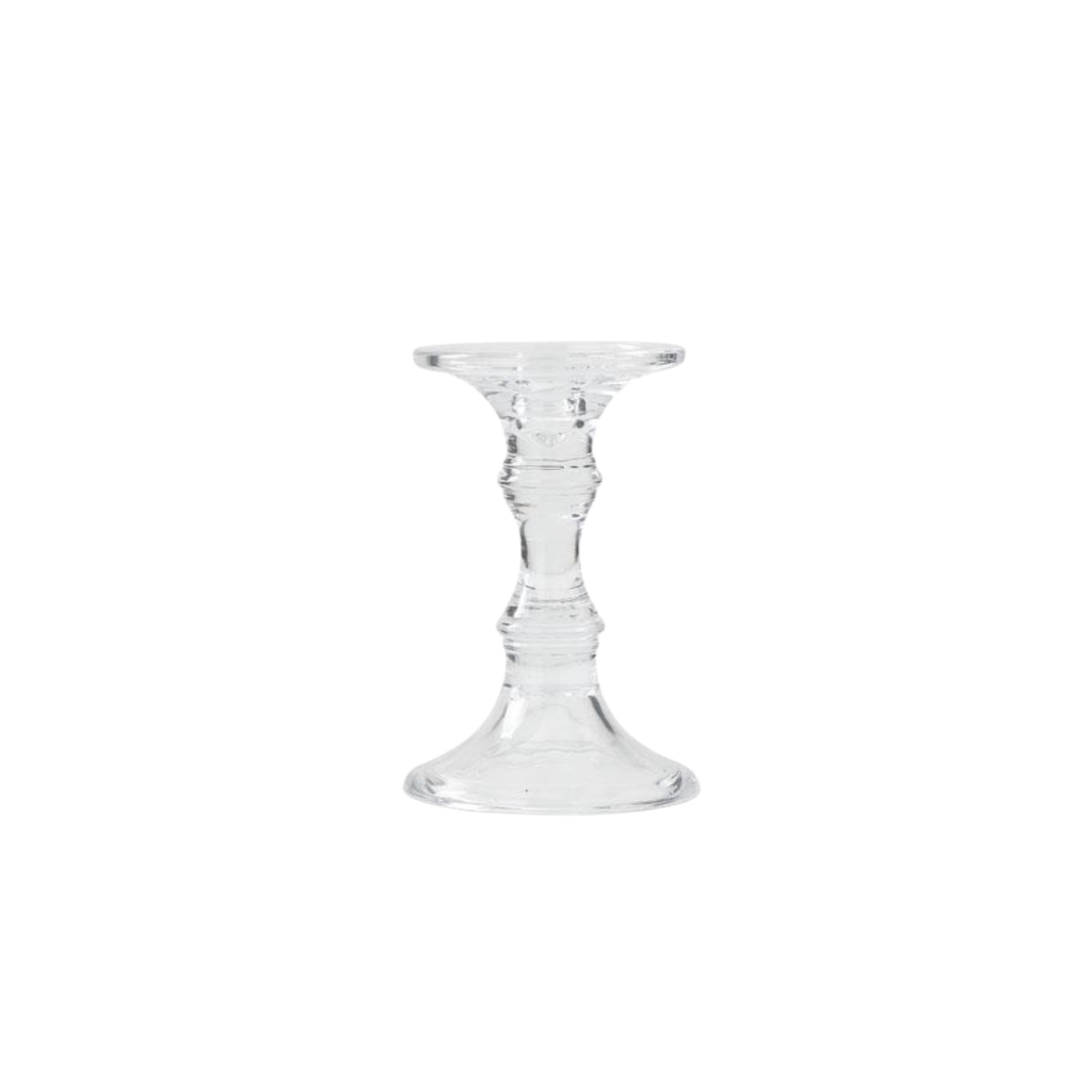 Short Glass Candleholders | 3 Sizes