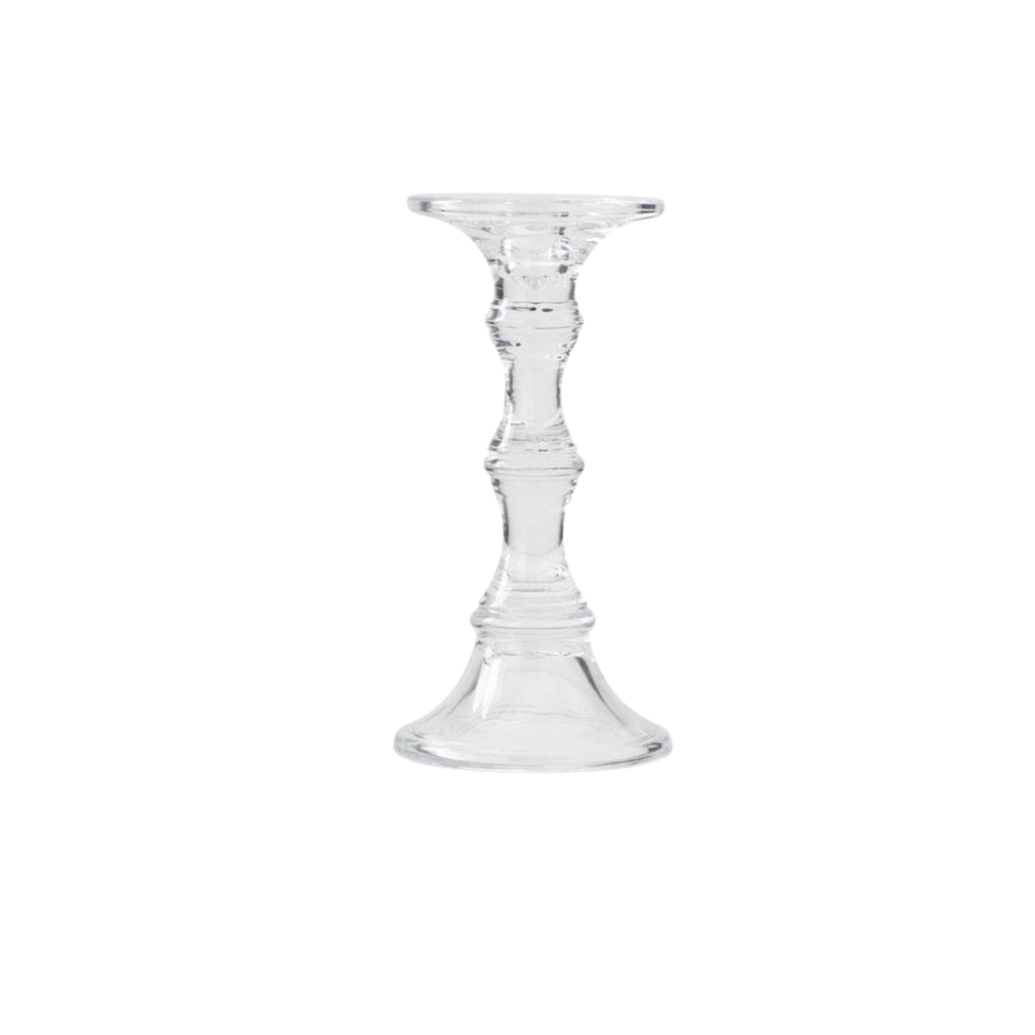 Short Glass Candleholders | 3 Sizes