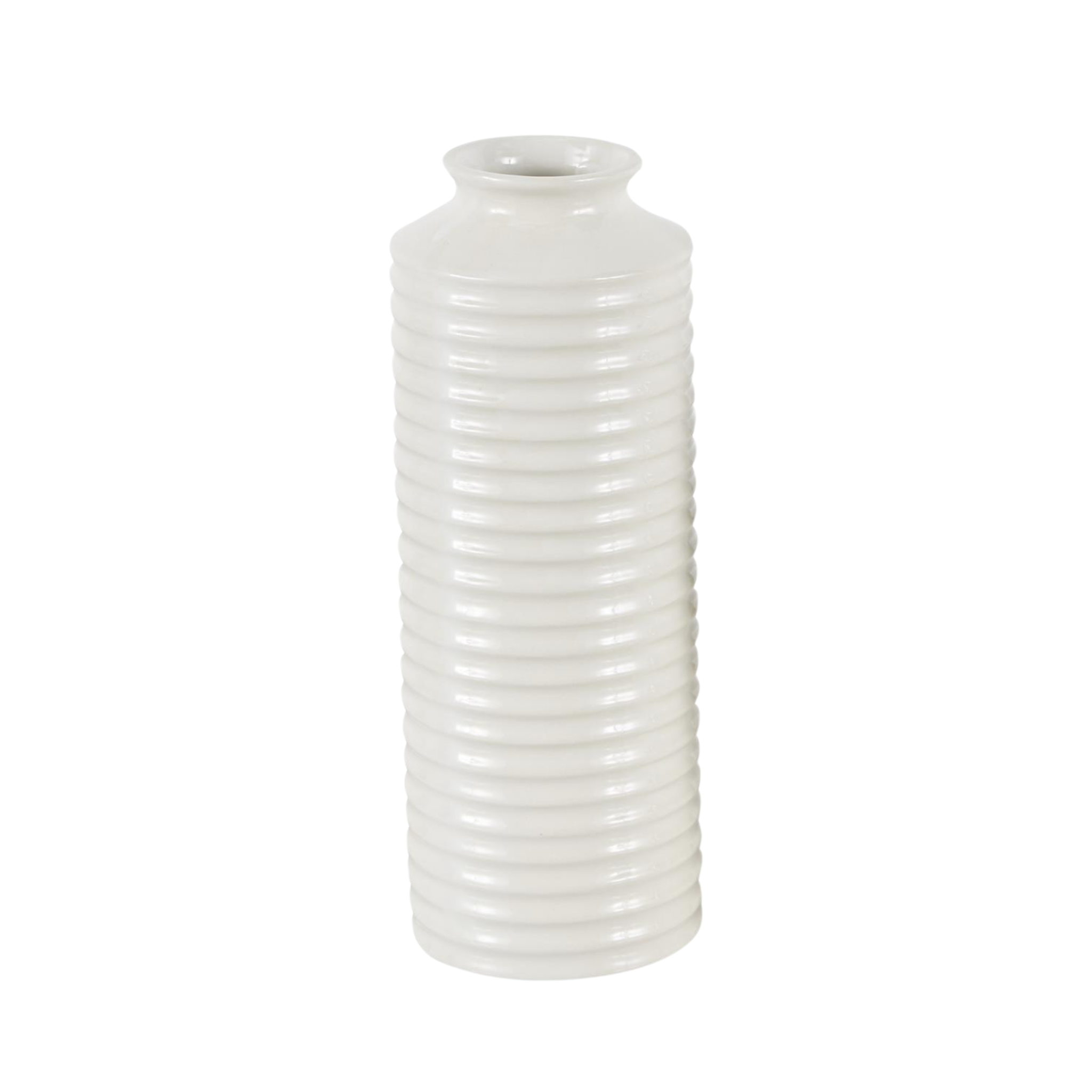 White Ceramic Dimensional Vase | 3 Styles