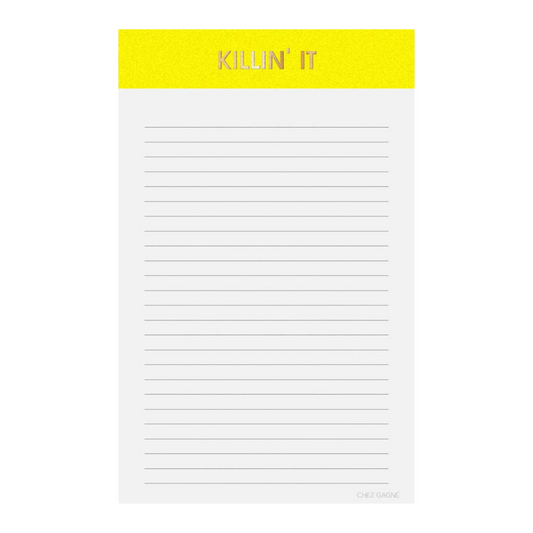 Killin' It Notepad