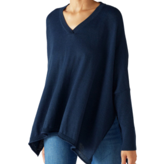 Catalina V-Neck Sweater - Navy