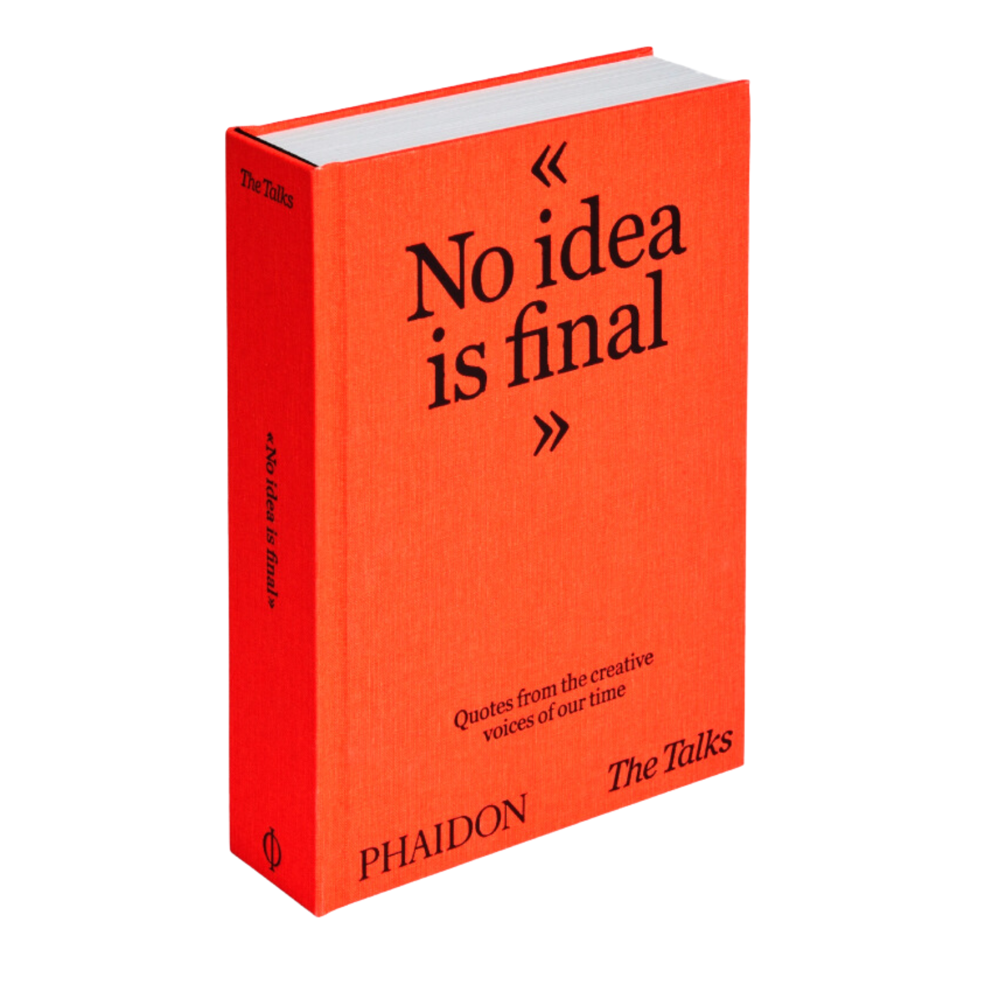 Talks - No Idea Is Final