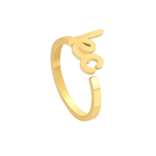 KC Script Ring