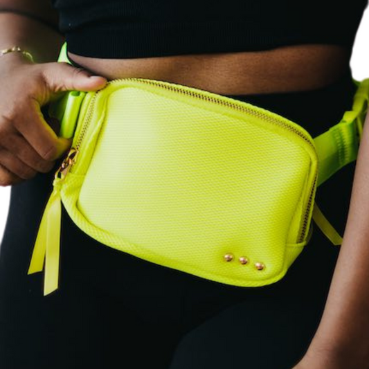 Brooklyn Bum Bag | Neon Yellow