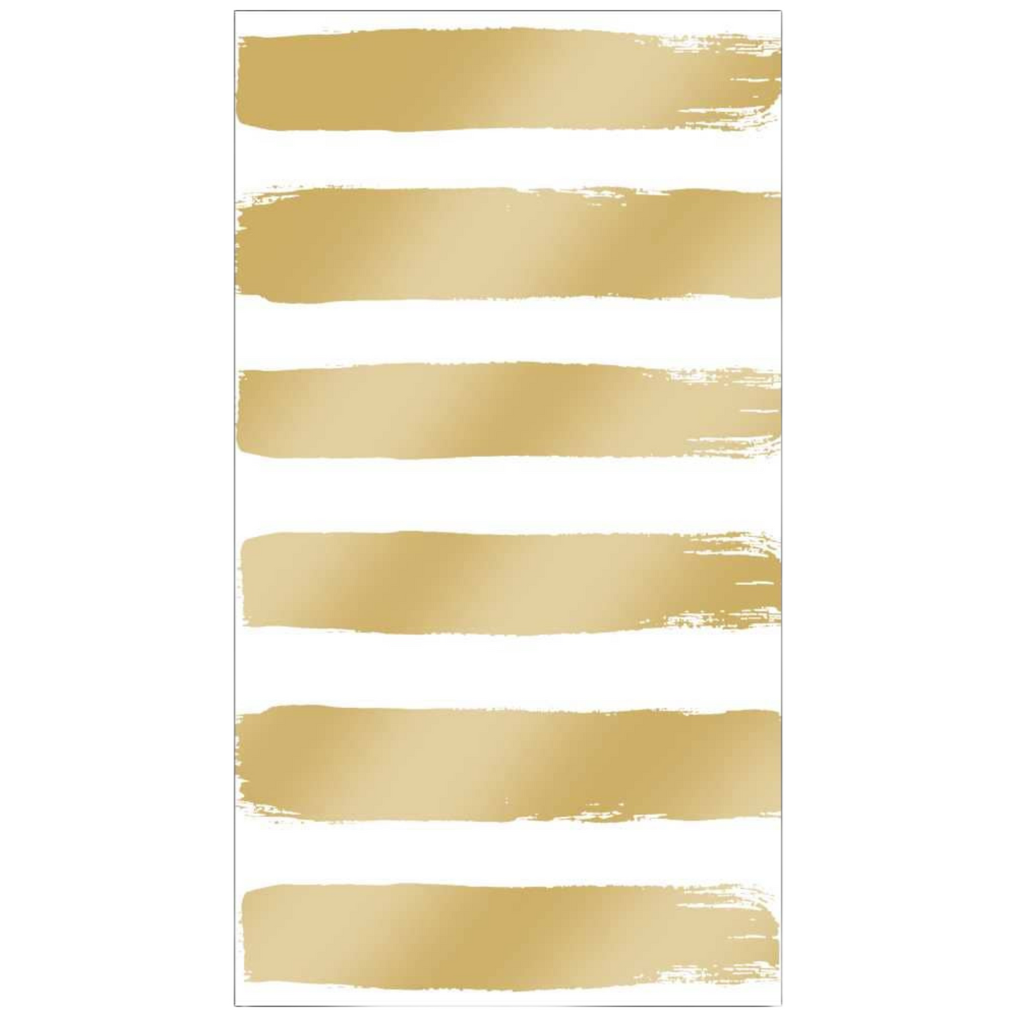 Gold Striped Guest Towel