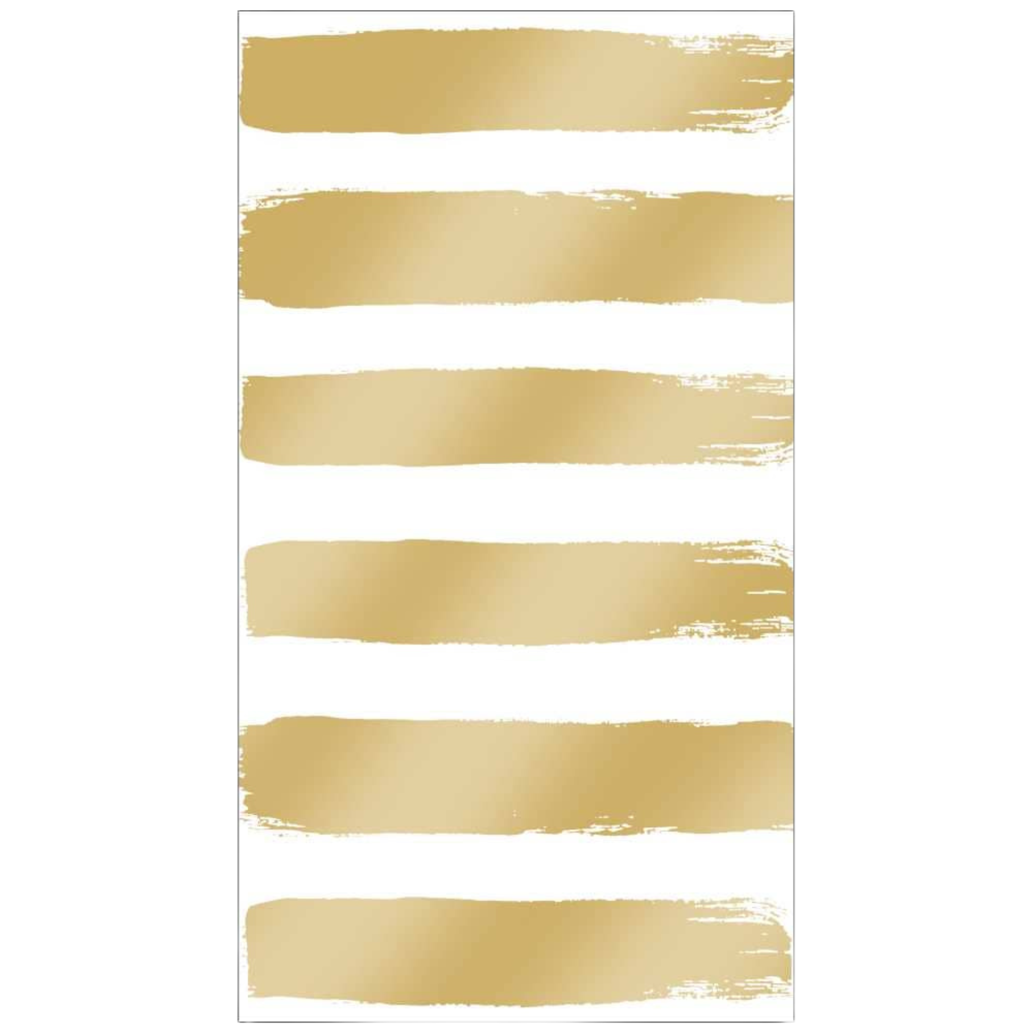 Gold Striped Guest Towel