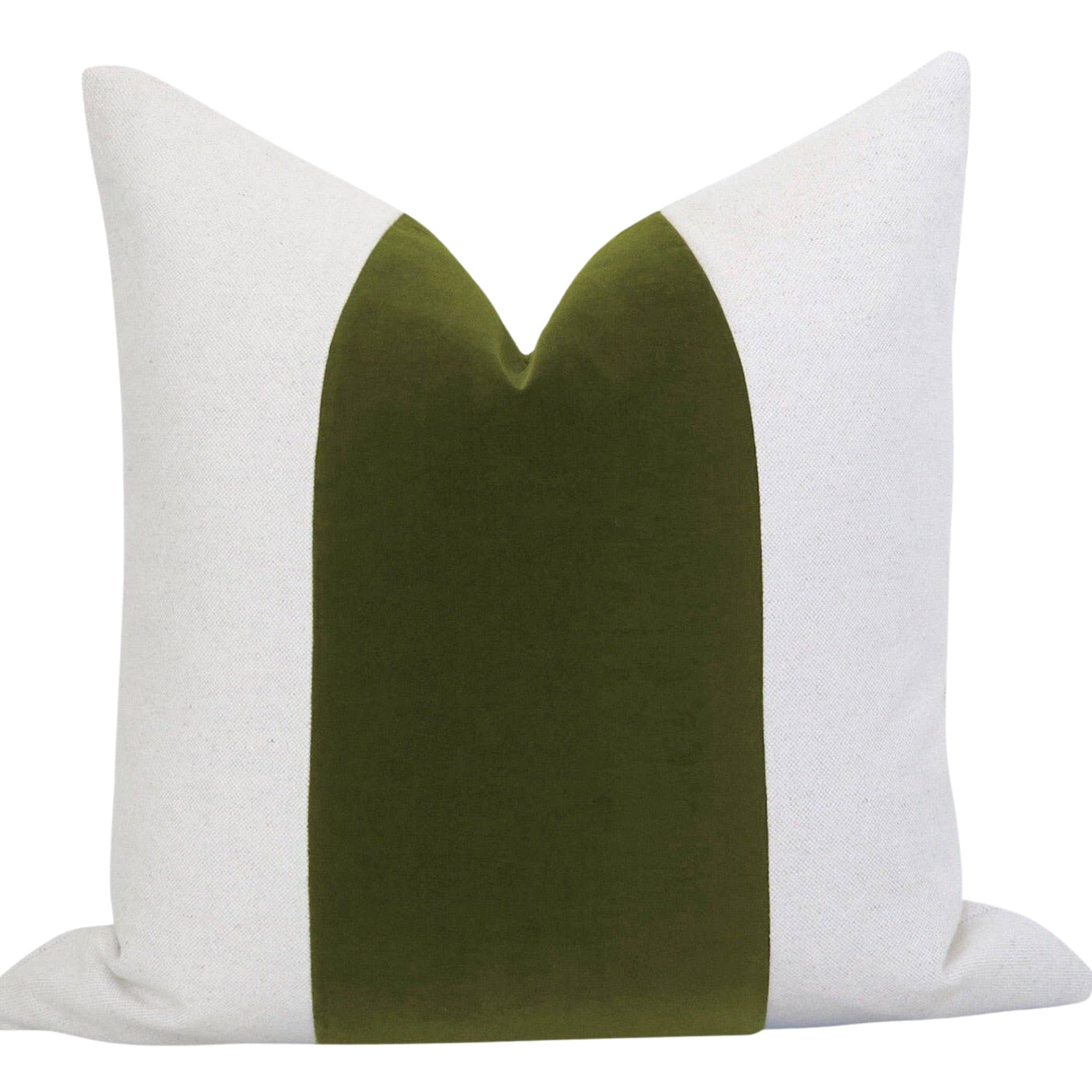 Mezzo Pillow | Olive Green 20"x20"