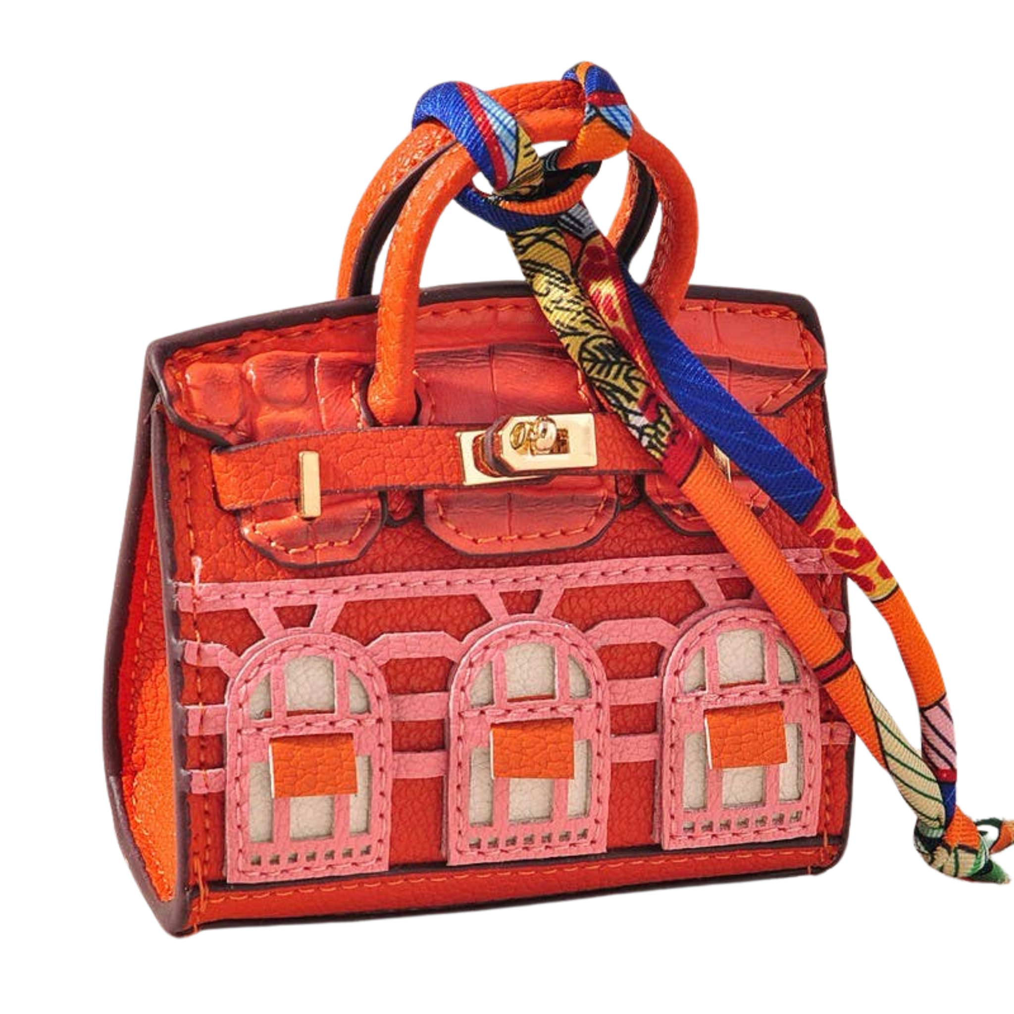 Bag Charm Keychain | Orange