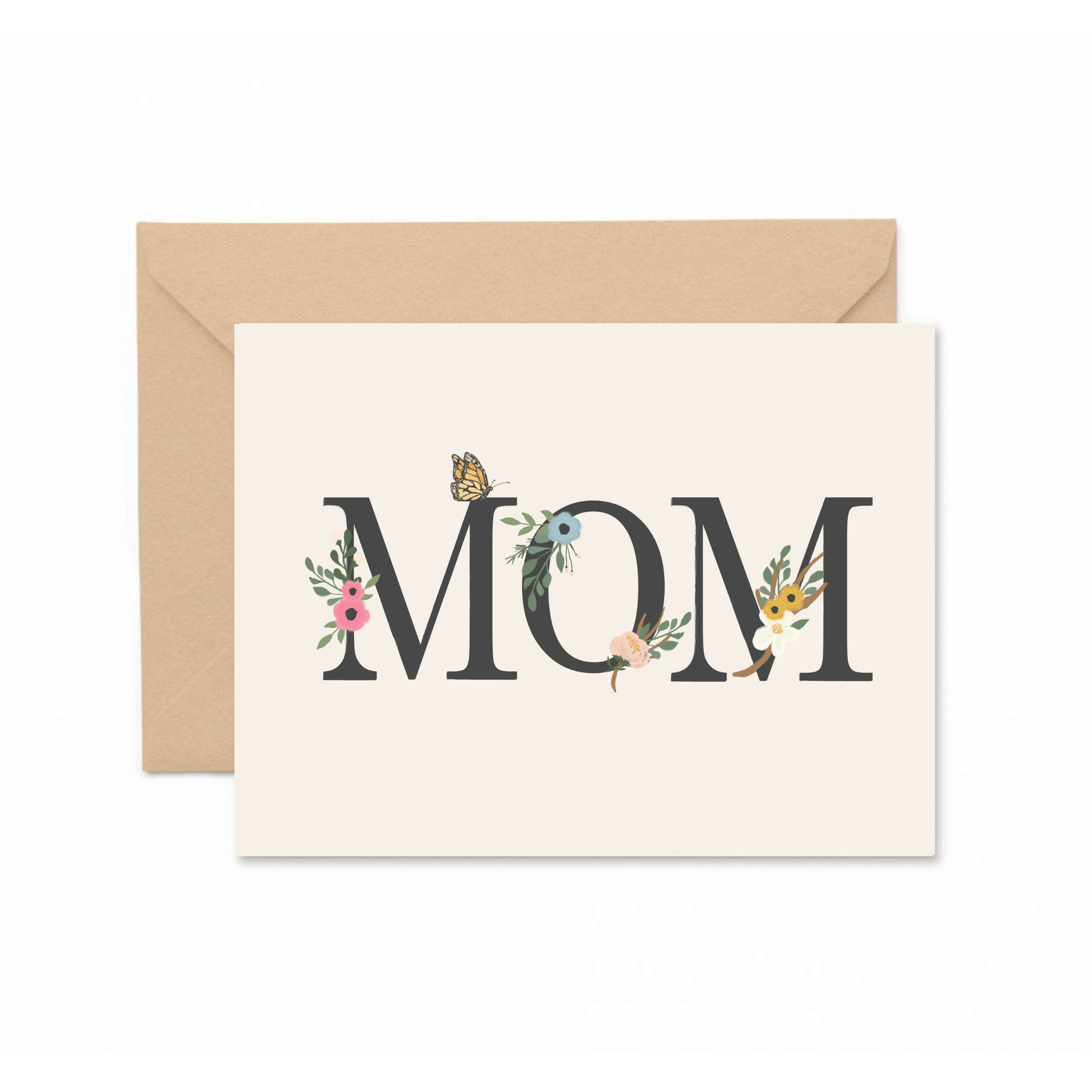 Mom Floral Mother's Day Greeting Card