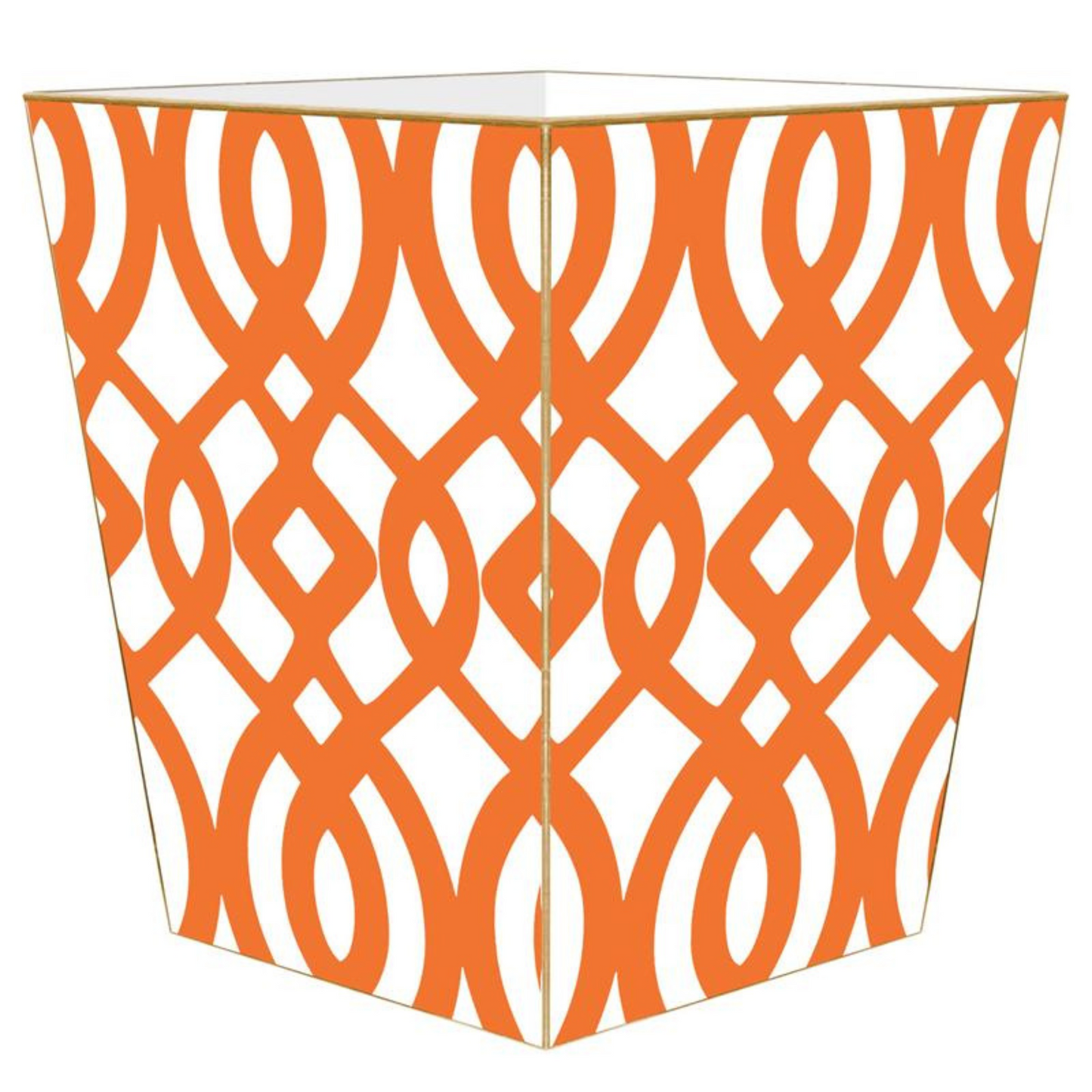 Madison Wastebasket | Orange