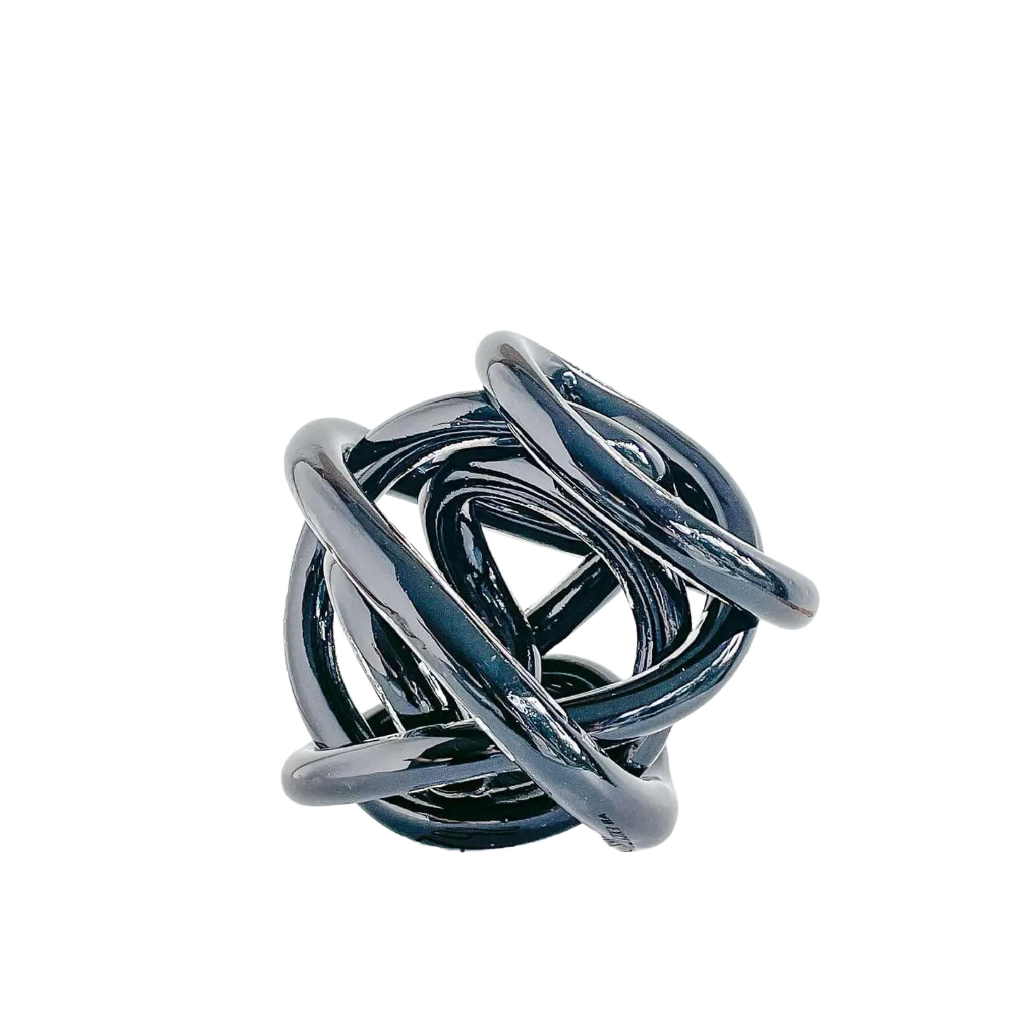 Black Glass Knot