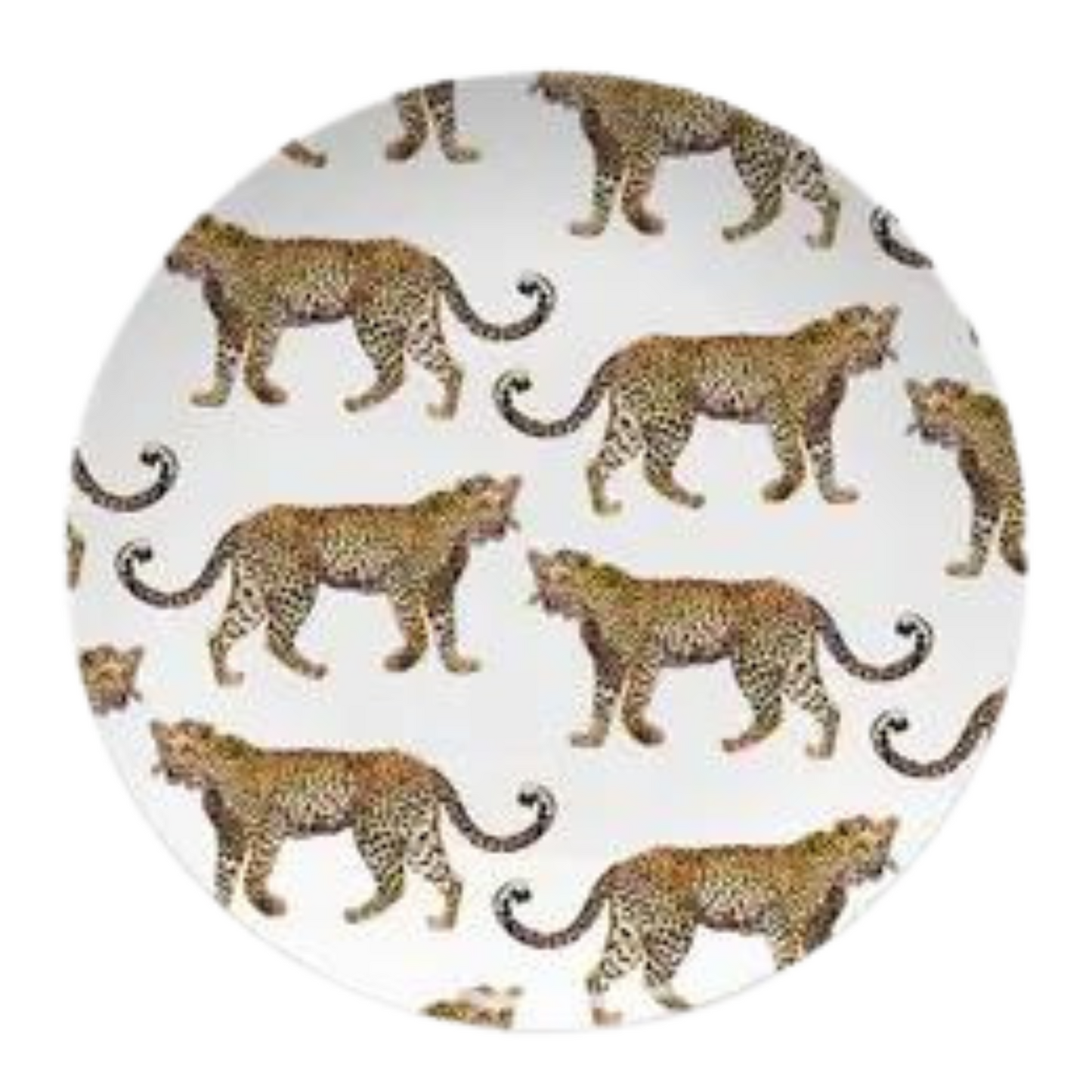 Cheetah Dinner Plate