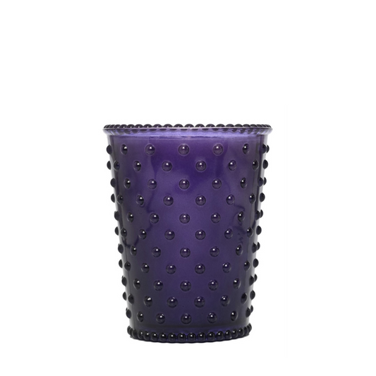 Blackberry Currant Hobnail Glass Candle - 16 oz