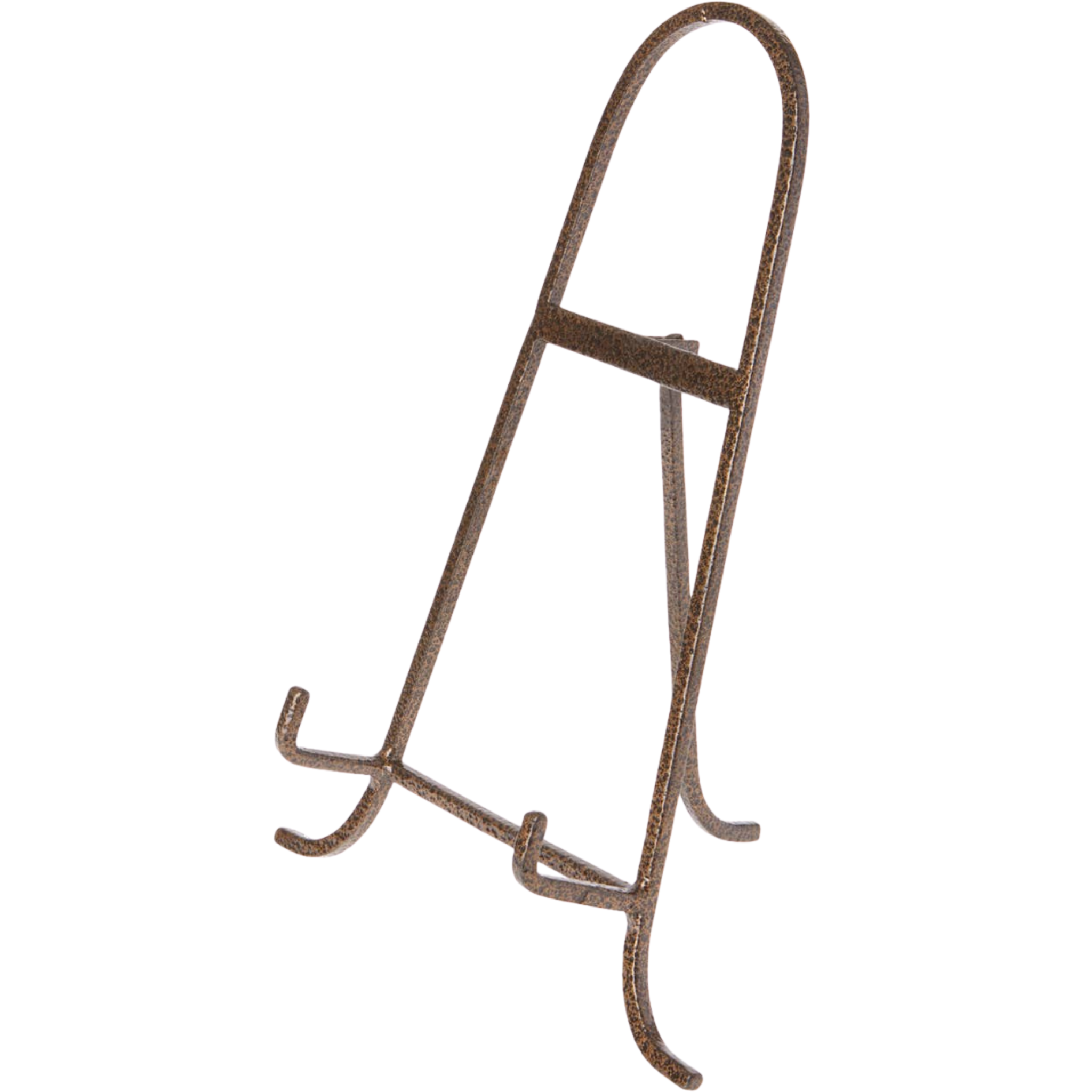 Wrought Iron Easel – 11" Gold Display Stand