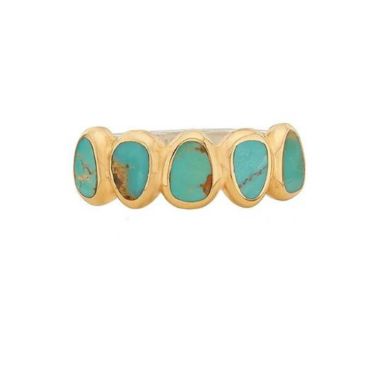 Anna Beck Turquoise Gold Ring
