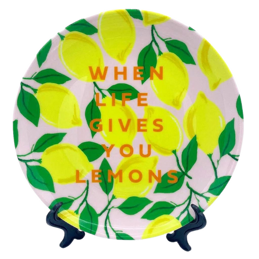 When Life Gives You Lemons Plate | 10"