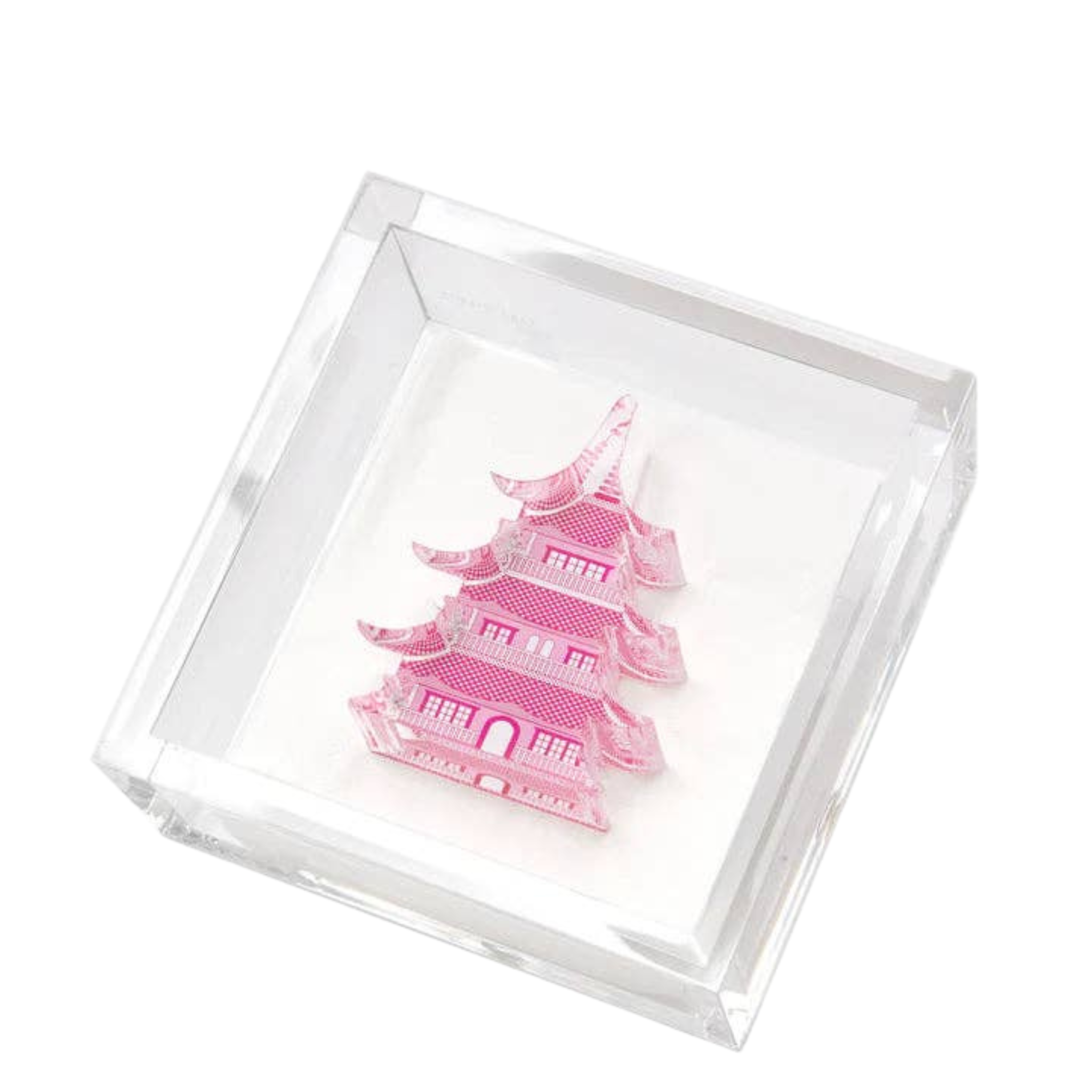 Weighted Cocktail Napkin Holder | Pink Pagoda