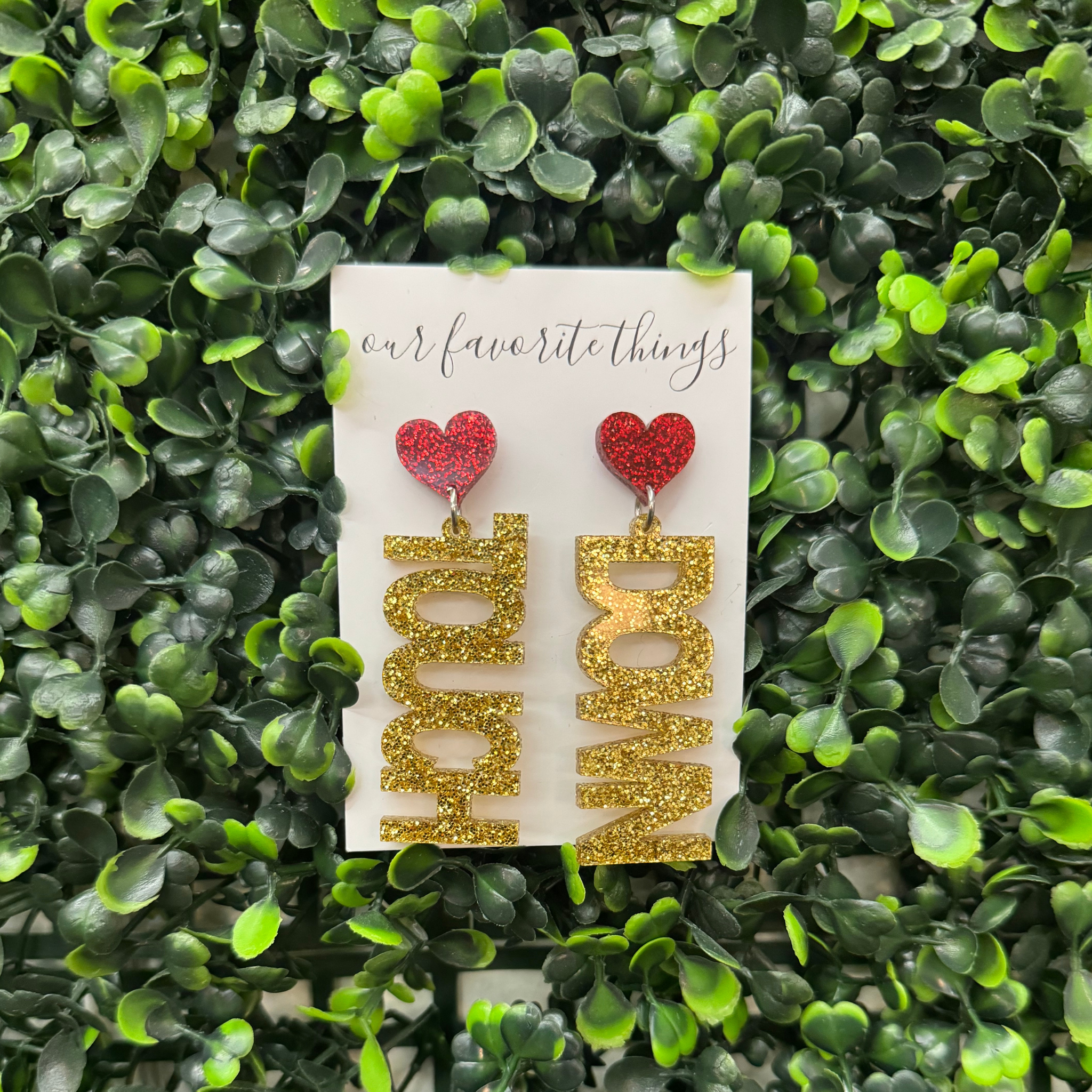 Chiefs Touchdown Earrings