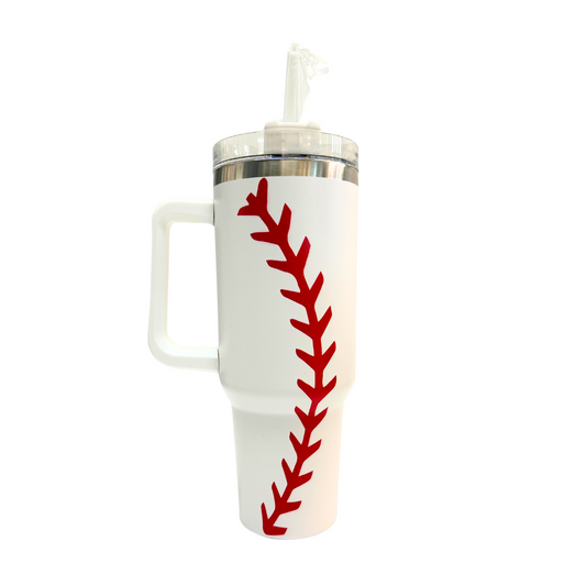 Hydrating Sports Tumbler 40 oz - Baseball
