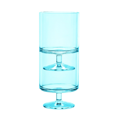 Stacking Wine Goblet | Aqua