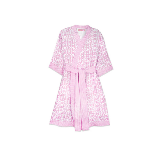 Bathrobe - Chintz Light Pink